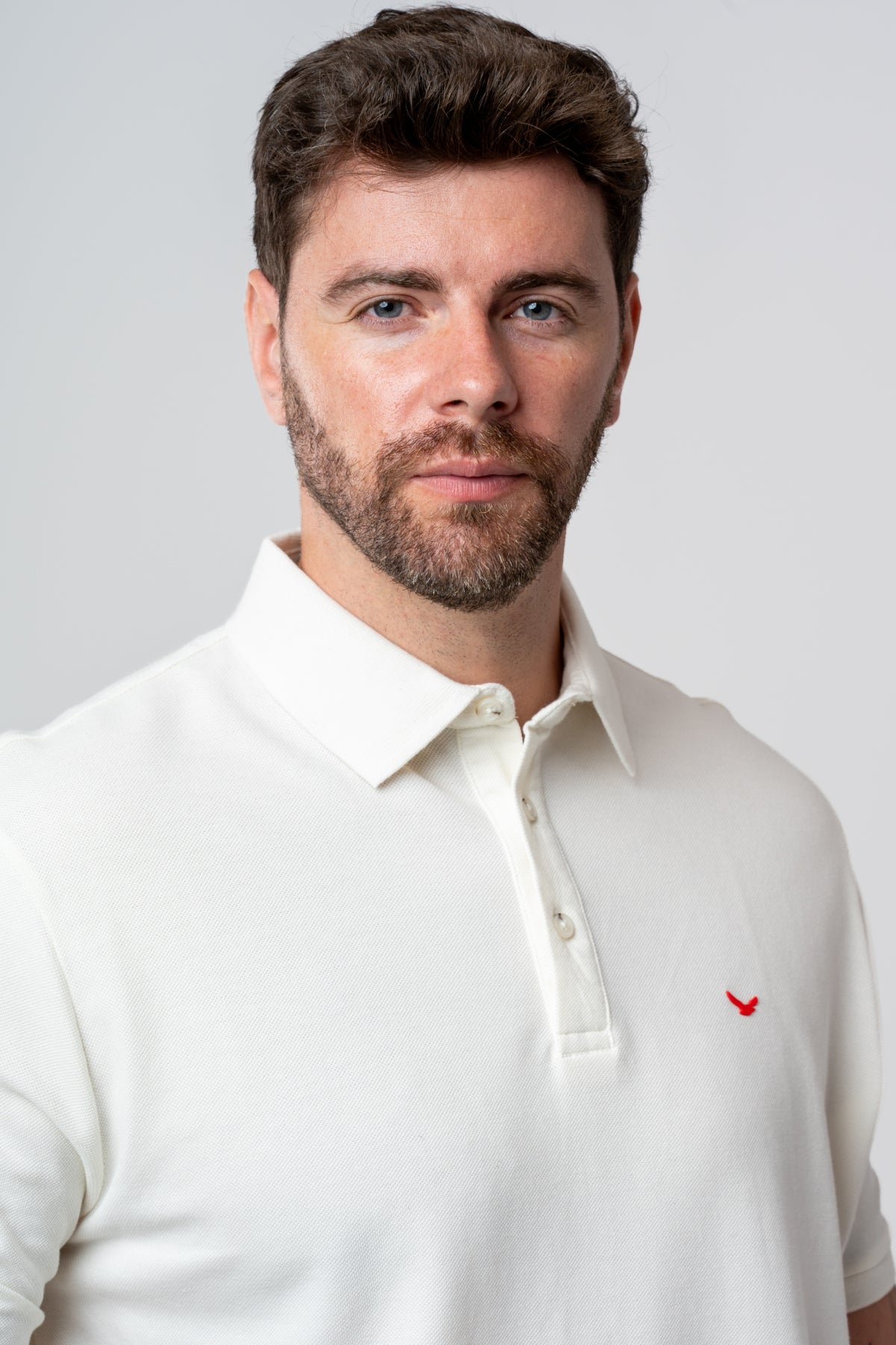 TRICOU REGULAR FIT D'S DAMAT  - Ecru