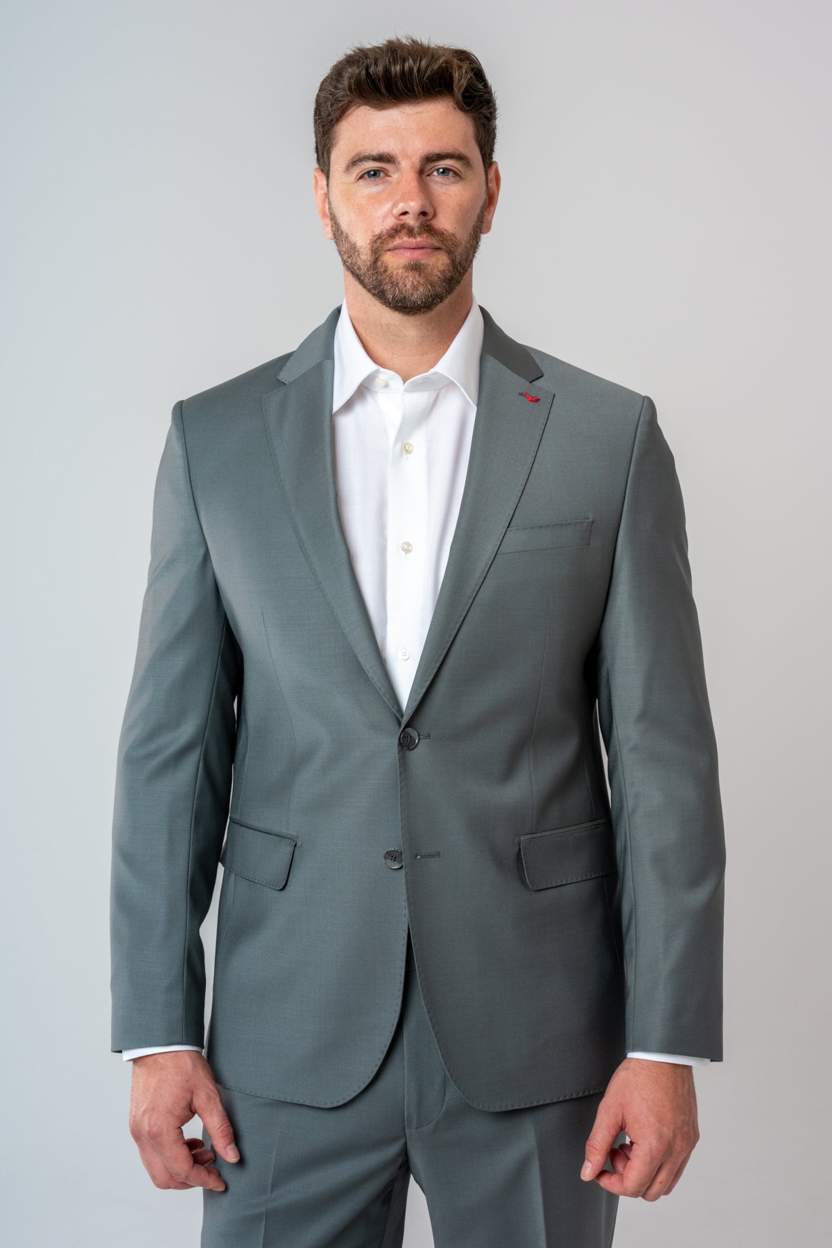 COSTUM D'S DAMAT SLIM FIT  - Gri Petrol