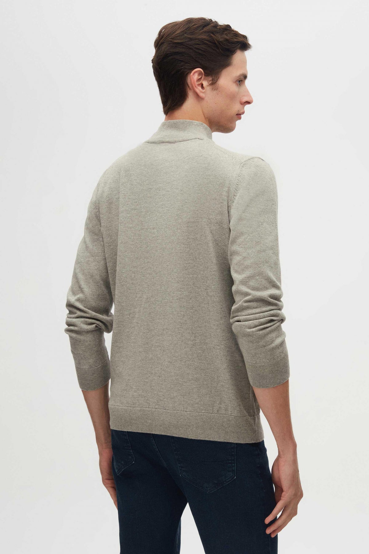 PULOVER REGULAR FIT D'S DAMAT  - Gri