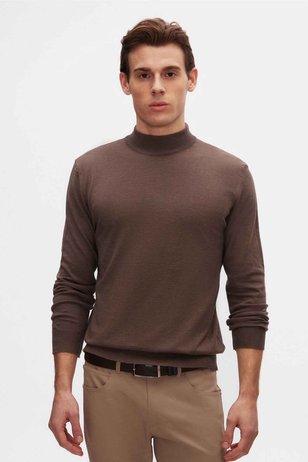 PULOVER REGULAR FIT D'S DAMAT  - Bej