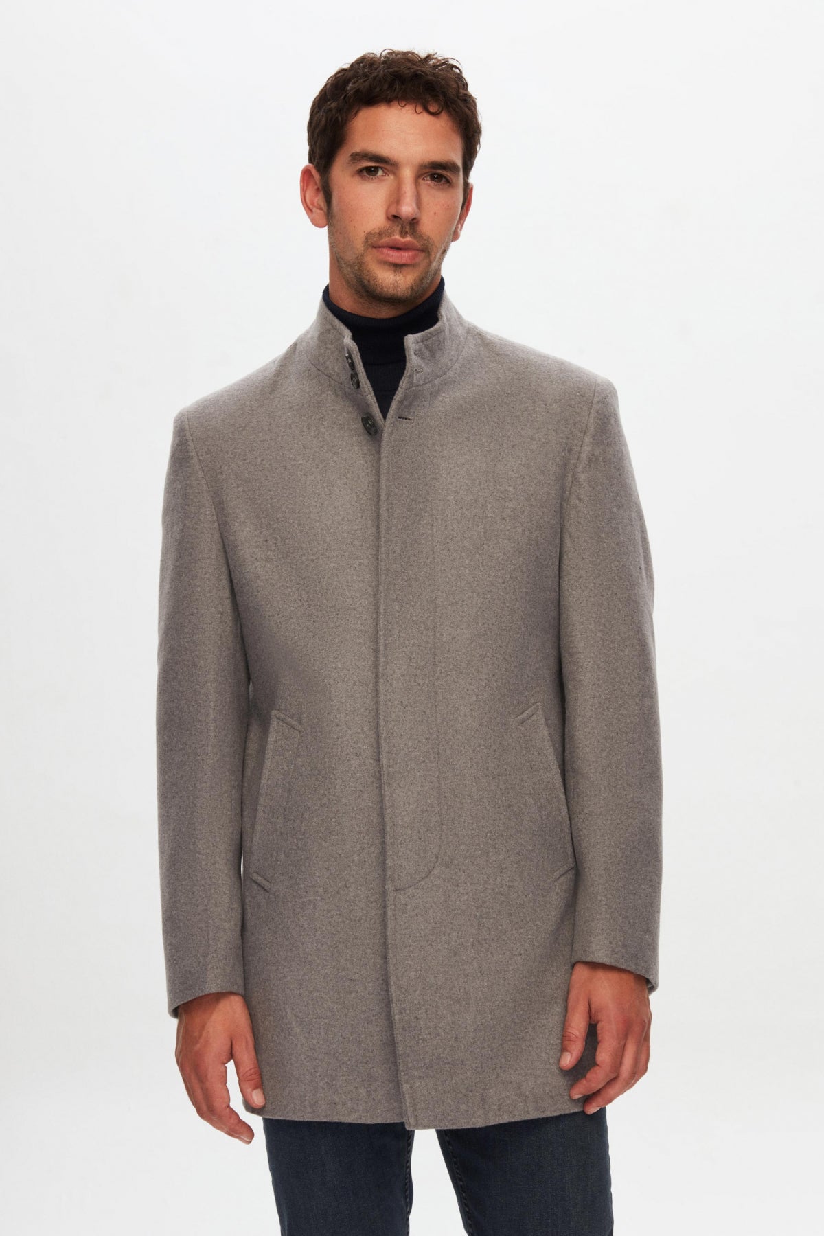 PALTON LANA REGULAR FIT D'S DAMAT  - Gri