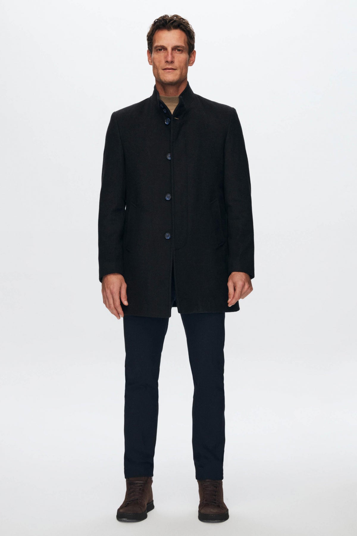 PALTON LANA REGULAR FIT D'S DAMAT  - Bleumarin