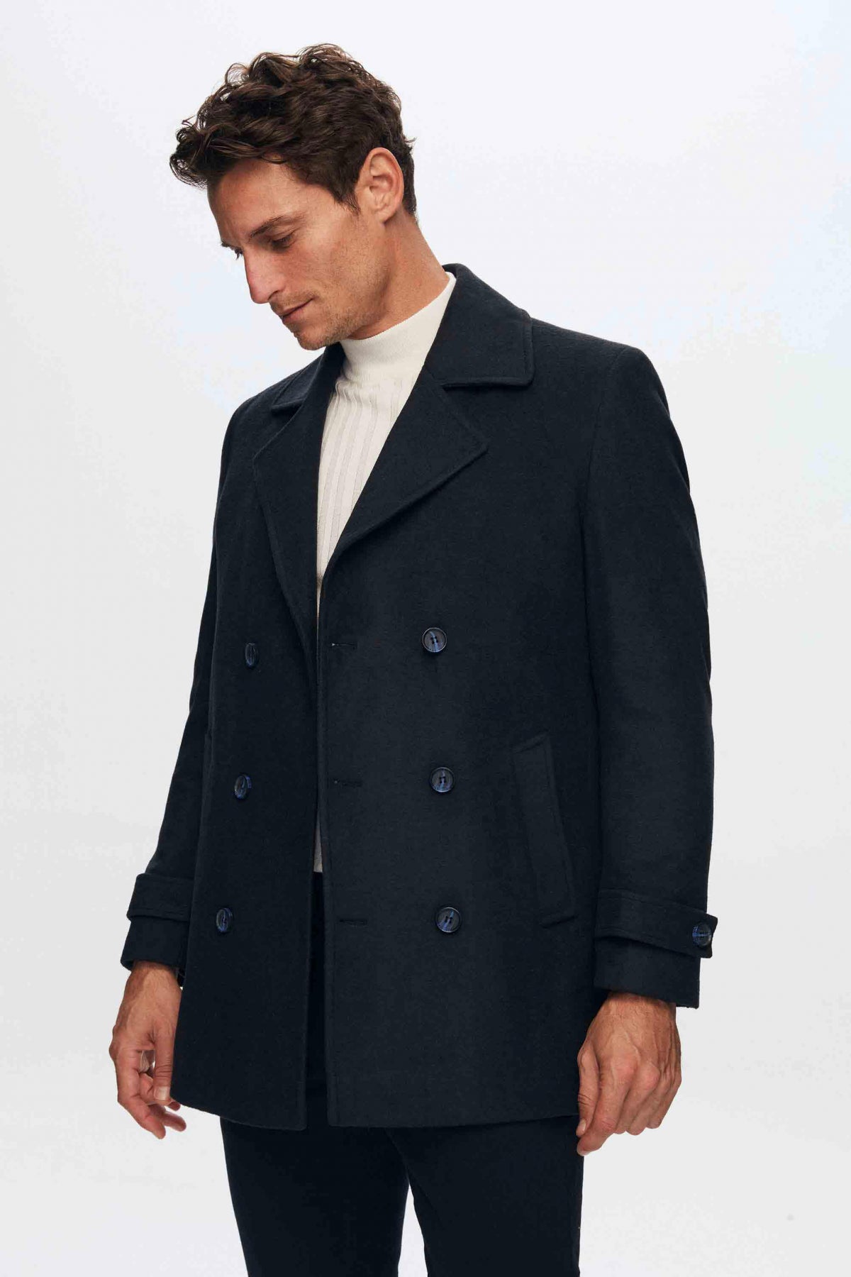 PALTON LANA REGULAR FIT D'S DAMAT  - Bleumarin