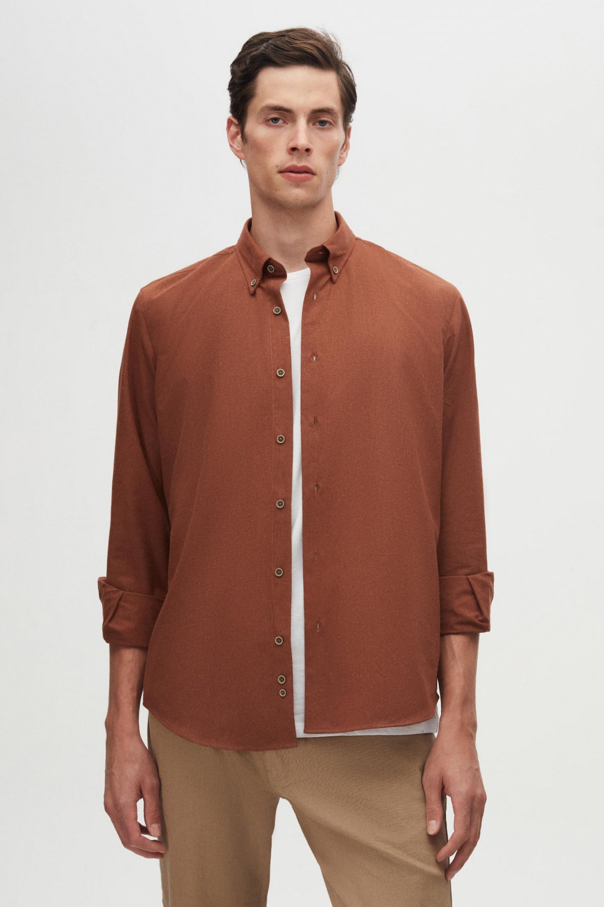 CAMASA REGULAR FIT D'S DAMAT  - Maro