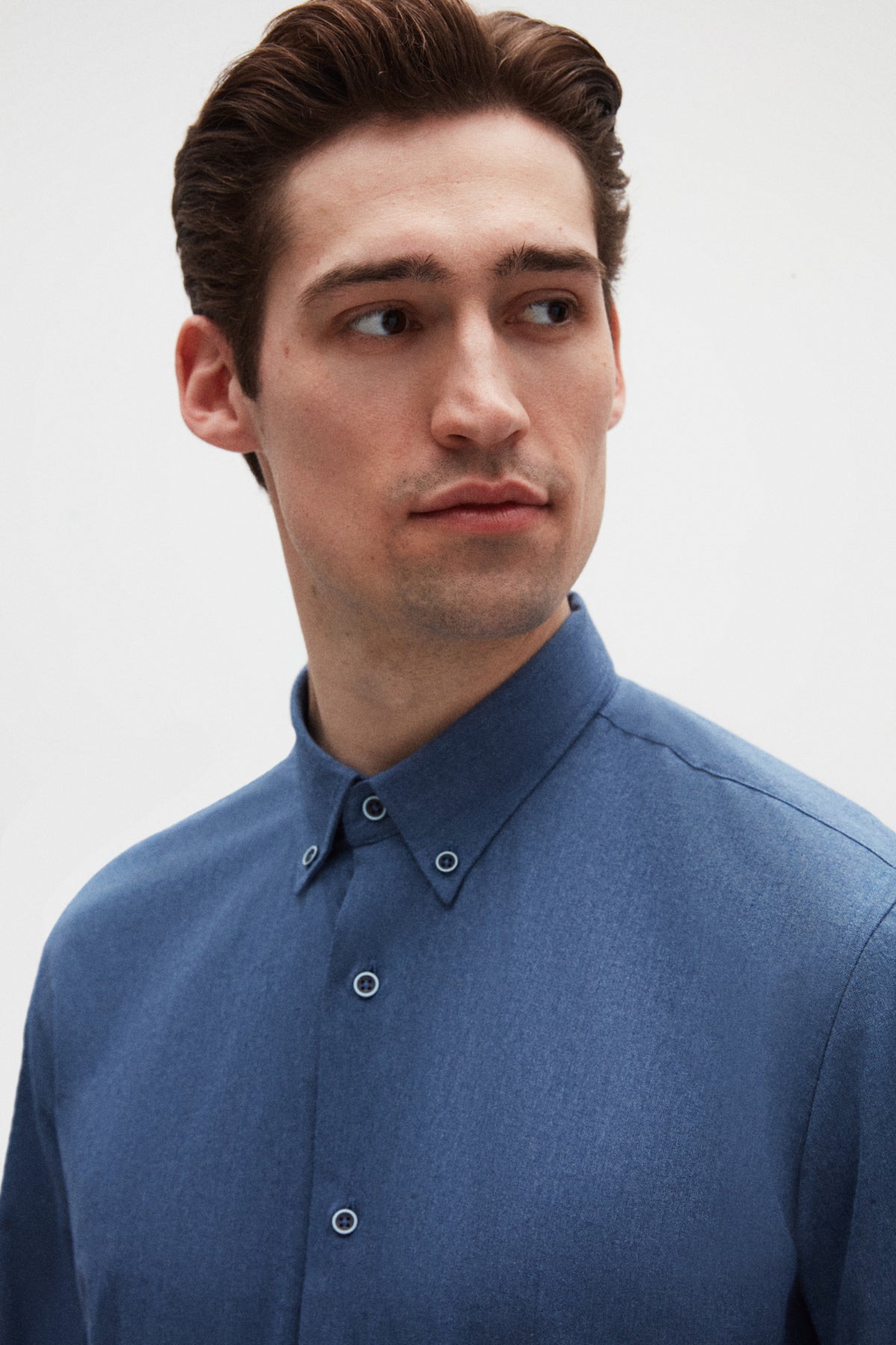 CAMASA REGULAR FIT D'S DAMAT  - Albastru