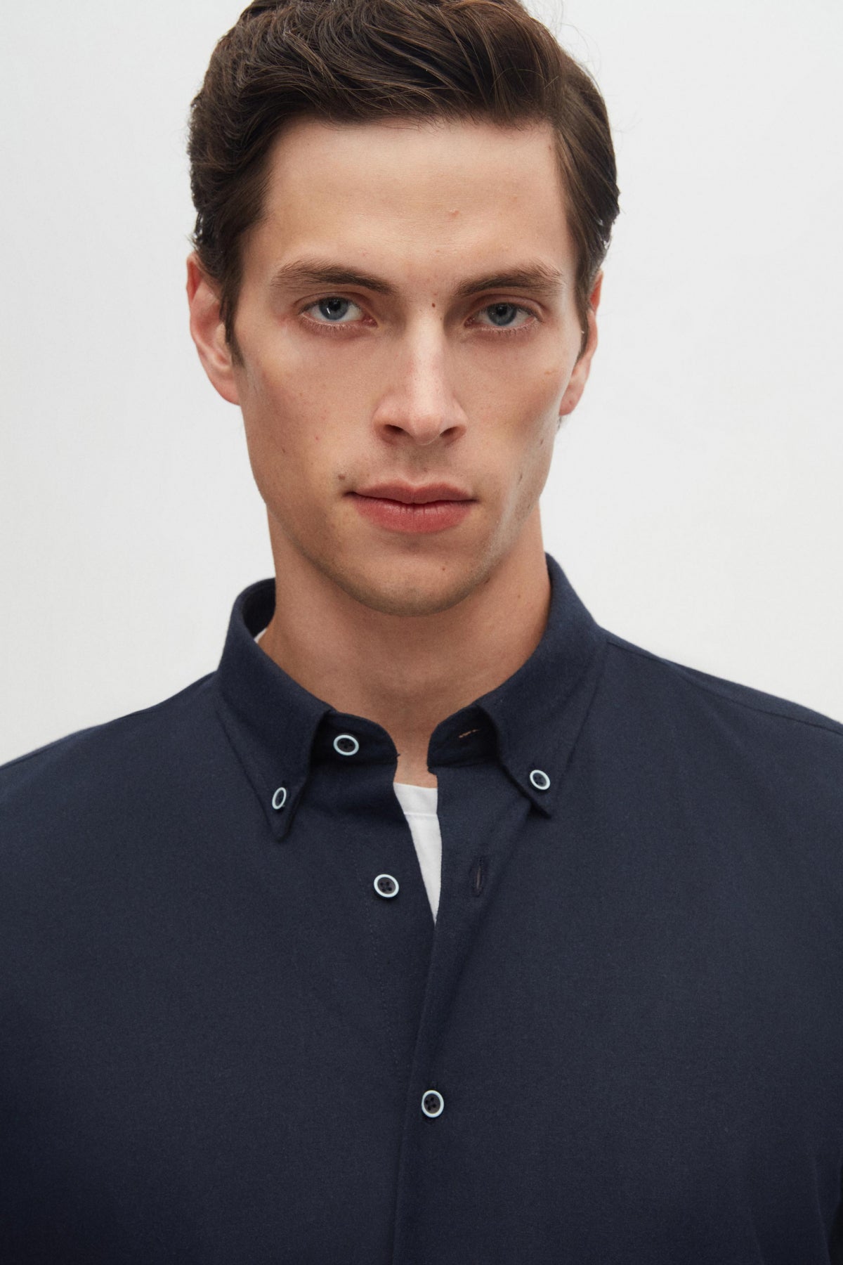 CAMASA REGULAR FIT D'S DAMAT  - Bleumarin