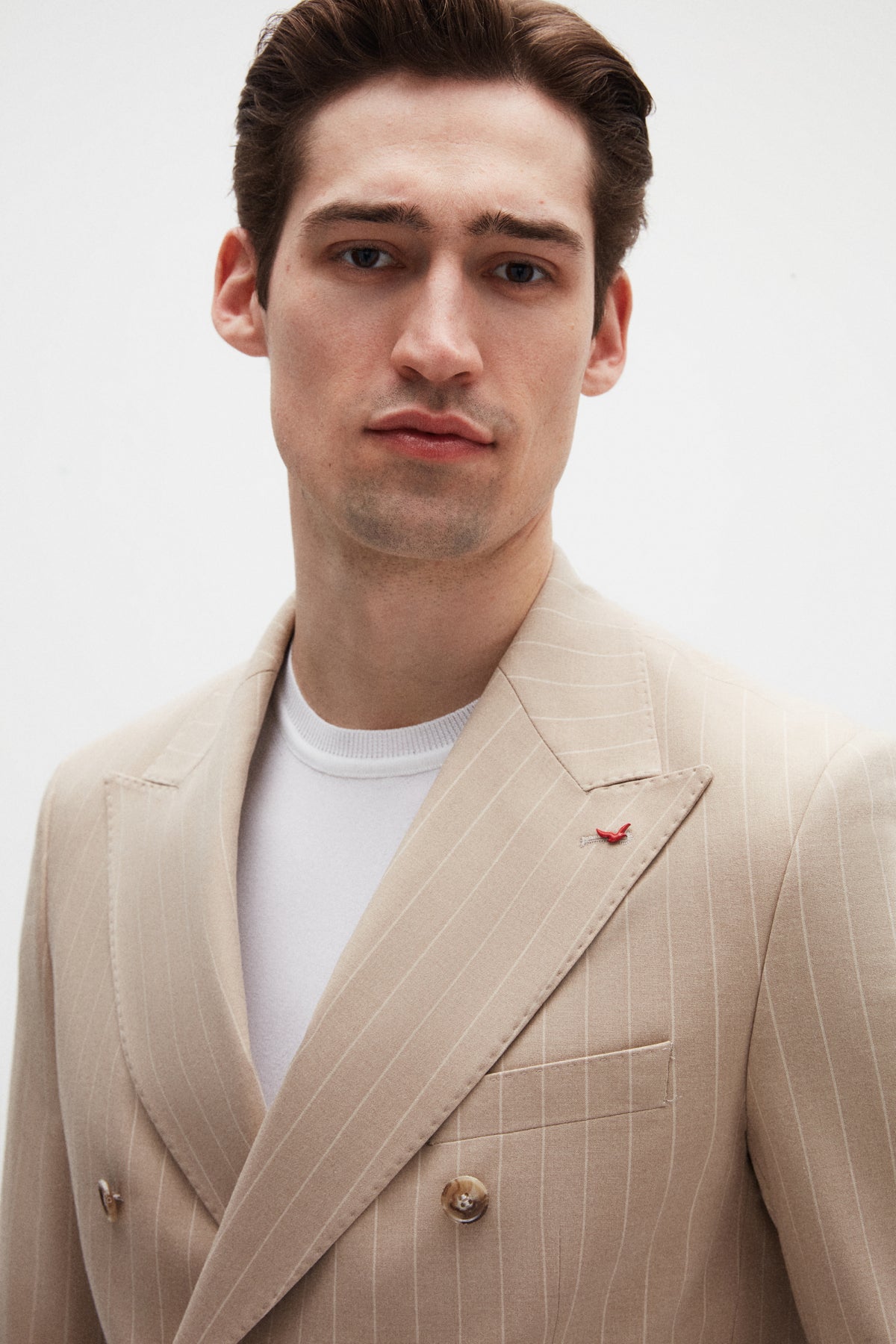 COSTUM REGULAR FIT D'S DAMAT  - Bej