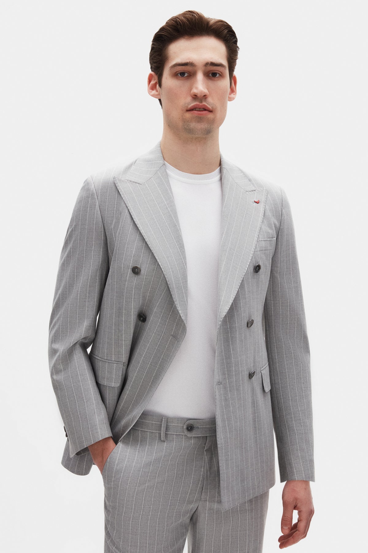 COSTUM REGULAR FIT D'S DAMAT  - Gri