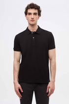 TRICOU REGULAR FIT D'S DAMAT  - Negru