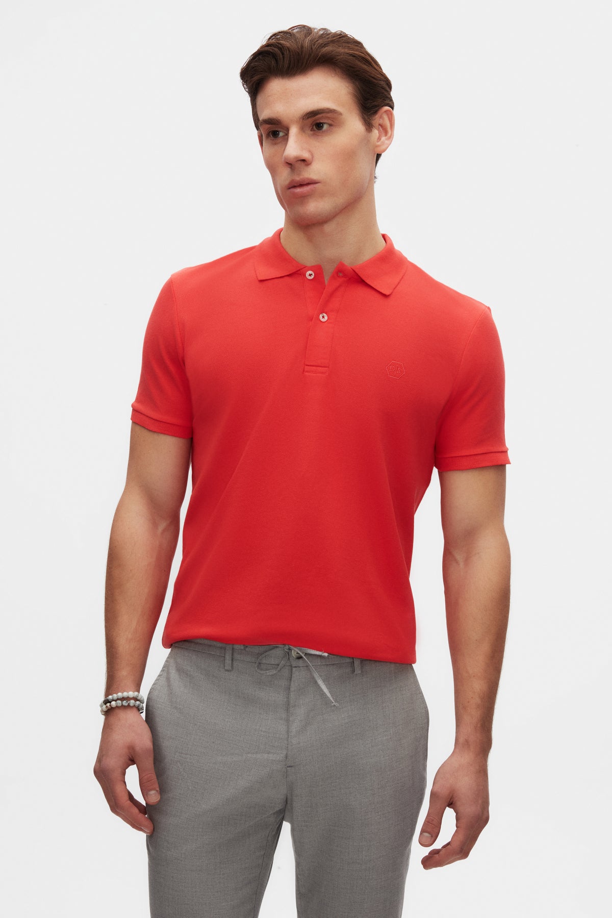 TRICOU REGULAR FIT D'S DAMAT  - Roz Flamingo