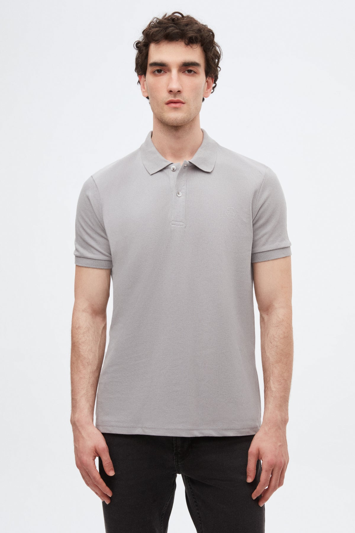 TRICOU REGULAR FIT D'S DAMAT  - Gri