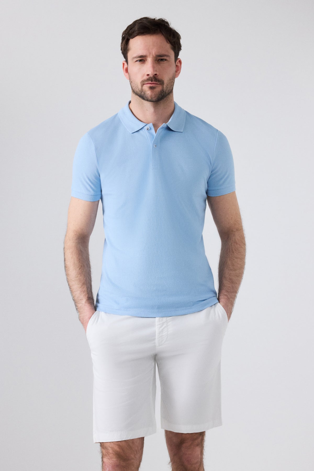 TRICOU REGULAR FIT D'S DAMAT  - Bleu