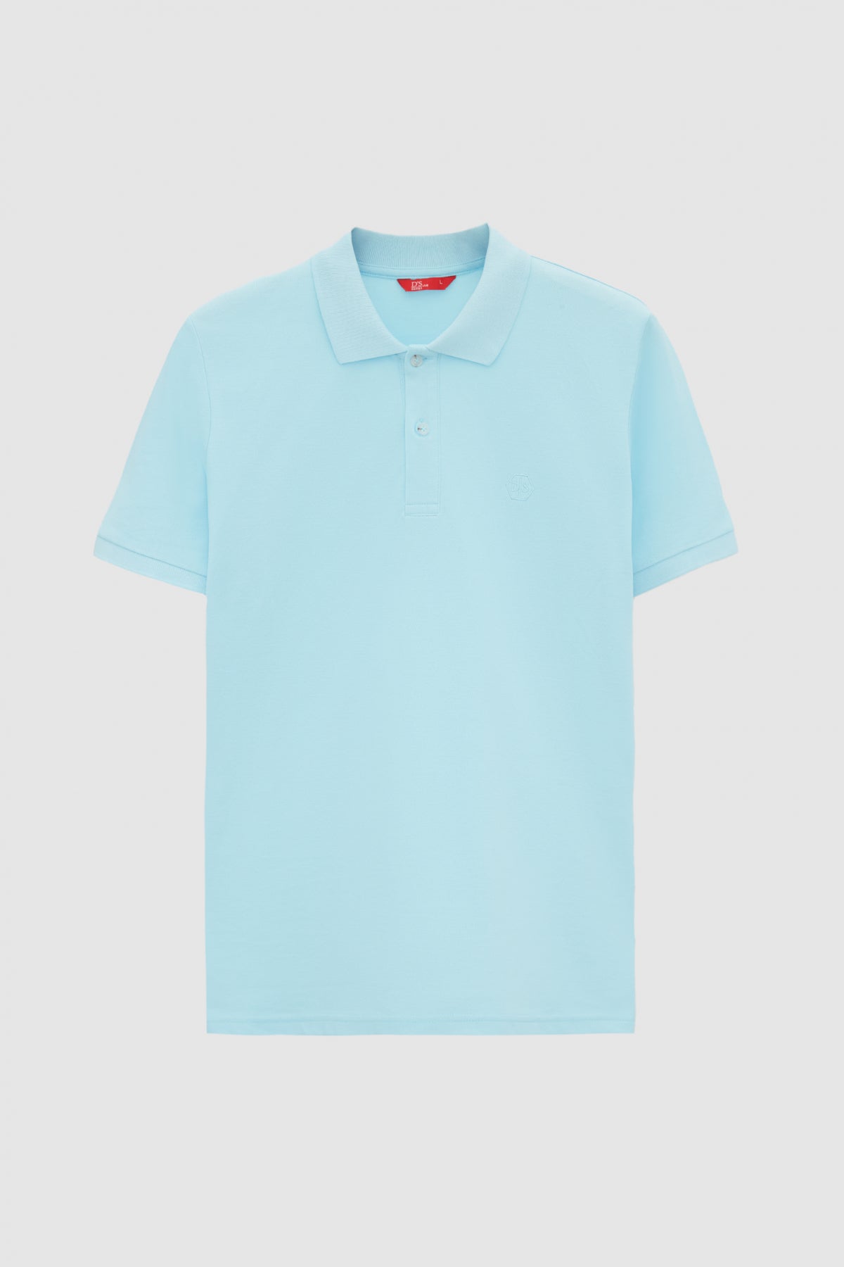 TRICOU REGULAR FIT D'S DAMAT  - Turcoaz Deschis