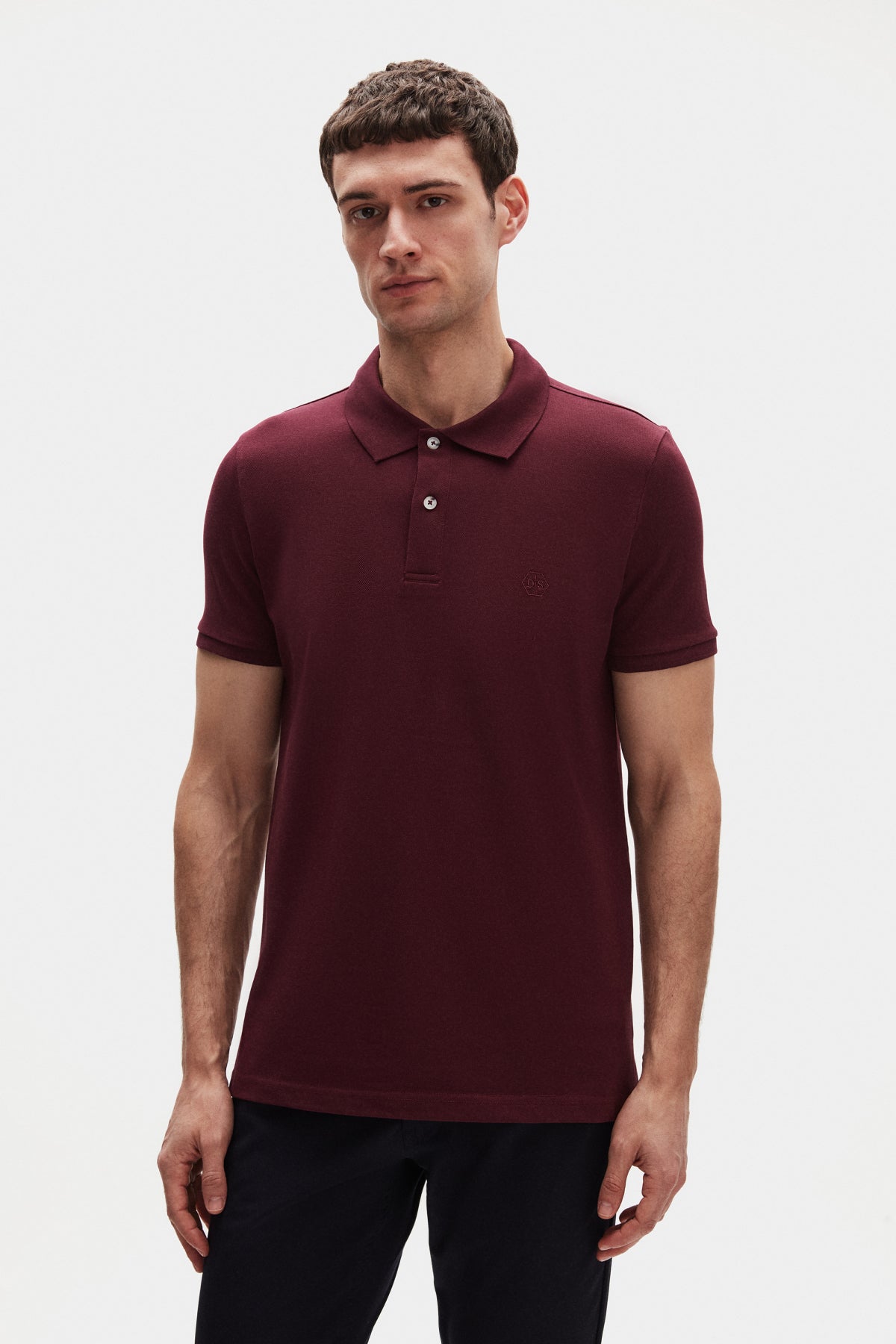 TRICOU REGULAR FIT D'S DAMAT  - Vișiniu