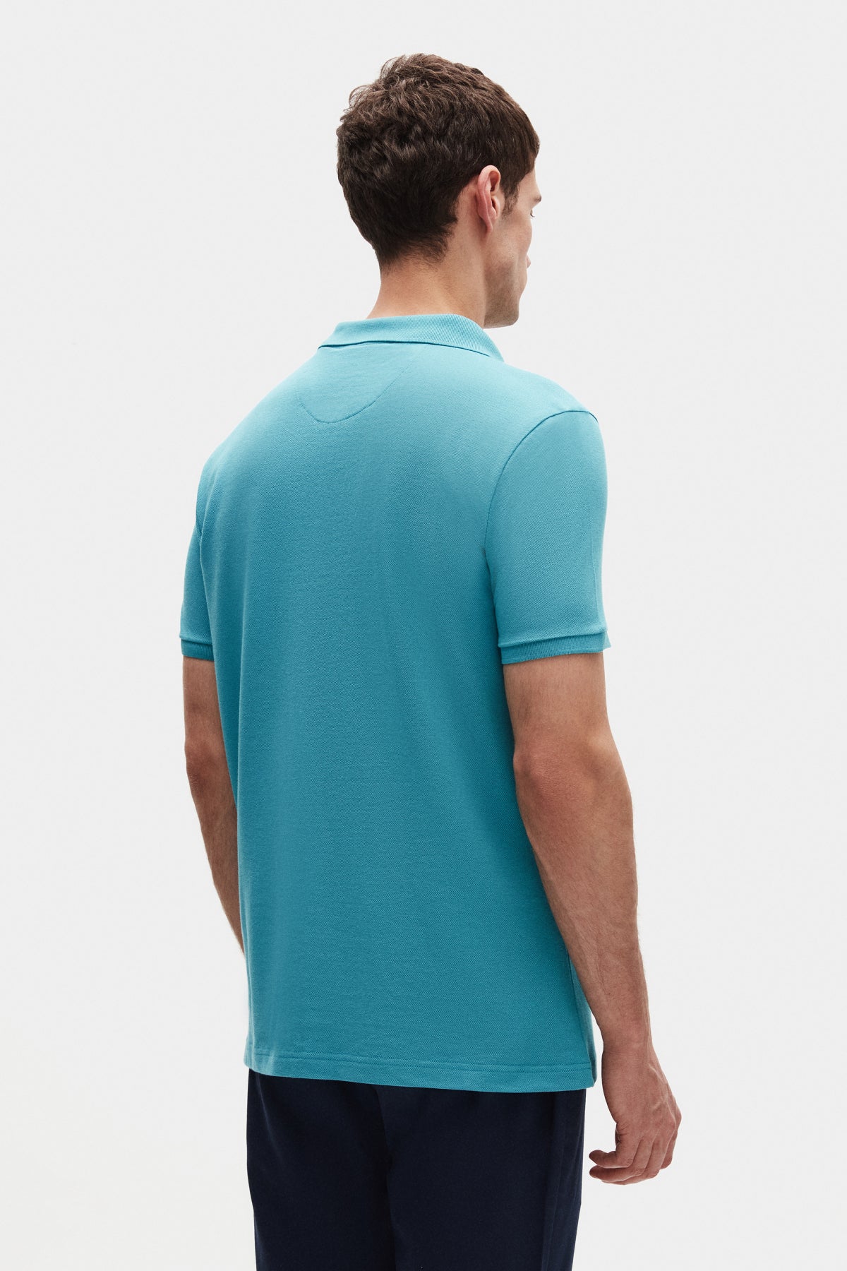 TRICOU REGULAR FIT D'S DAMAT  - Turcoaz
