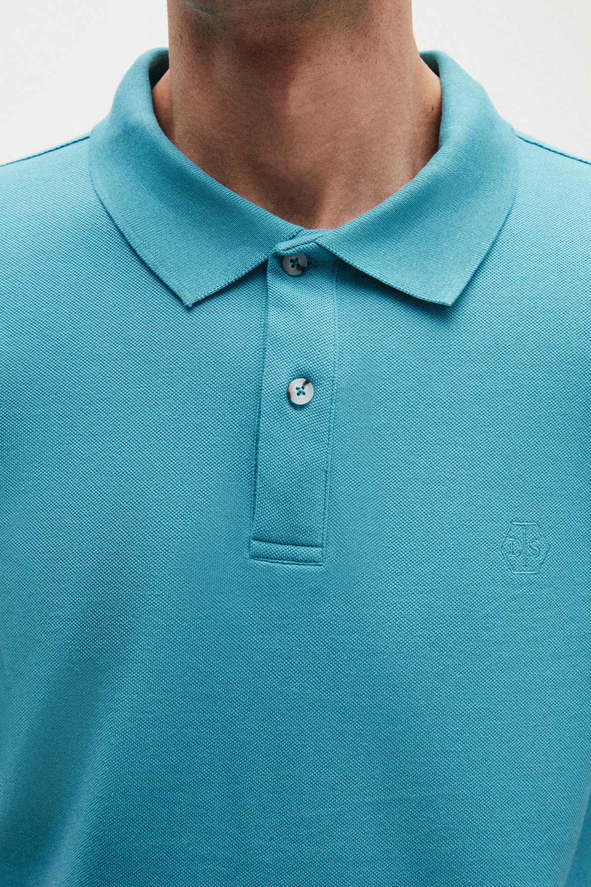 TRICOU REGULAR FIT D'S DAMAT  - Turcoaz