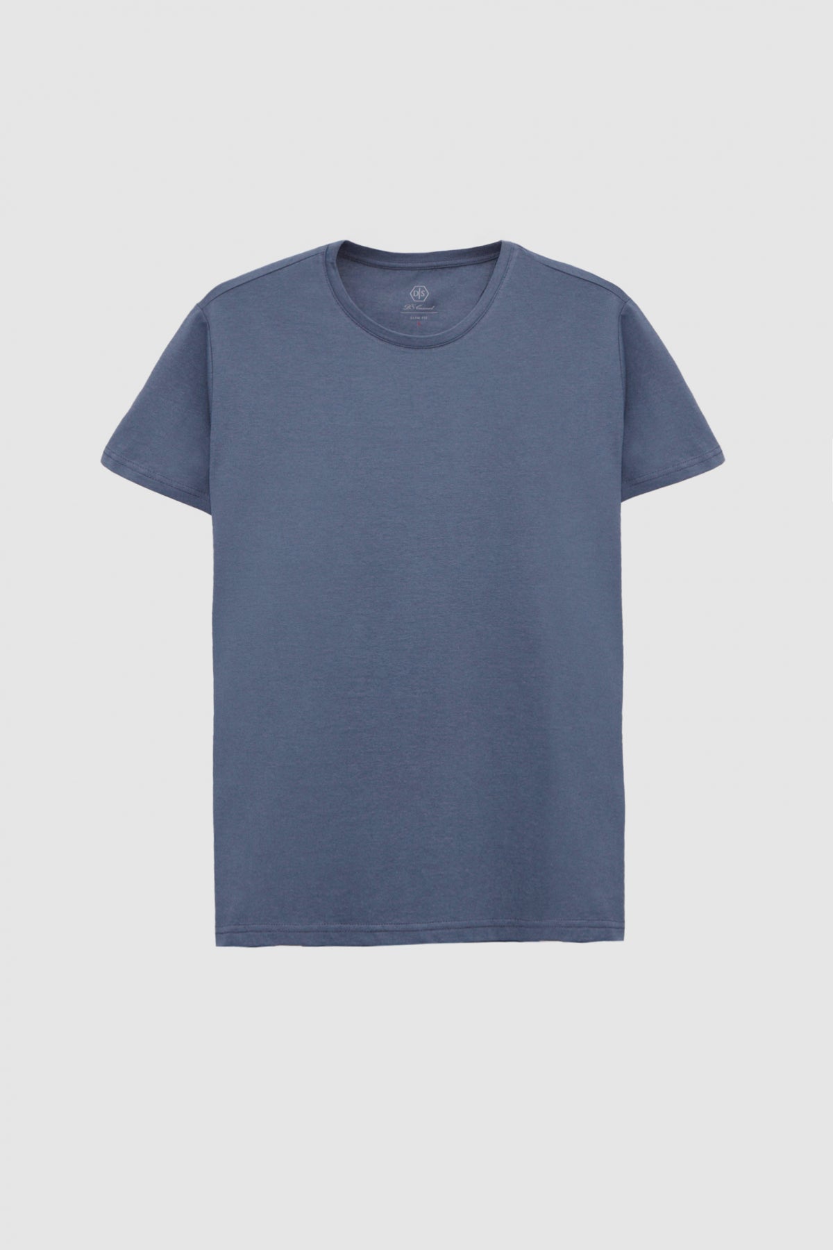 TRICOU SLIM FIT D'S DAMAT  - Gri Petrol
