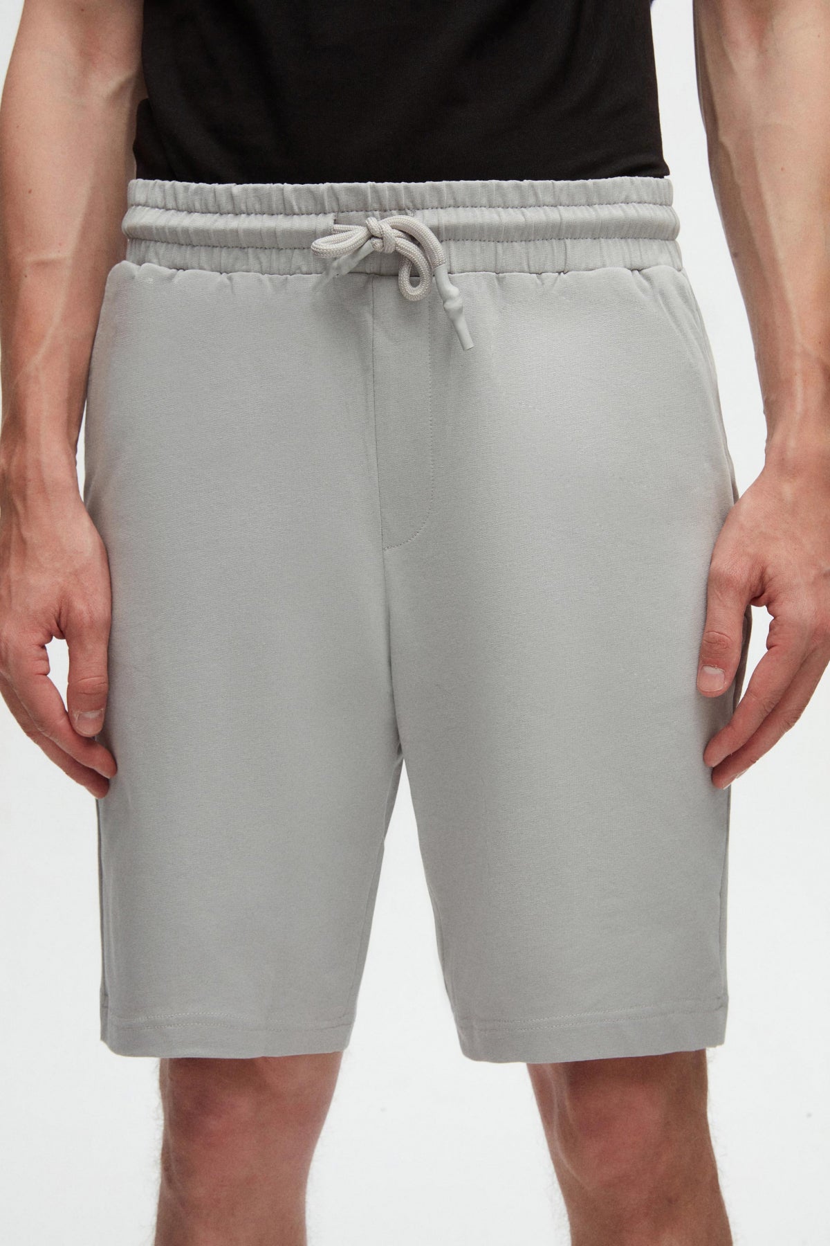 PANTALONI SCURTI D'S DAMAT SLIM FIT  - Gri