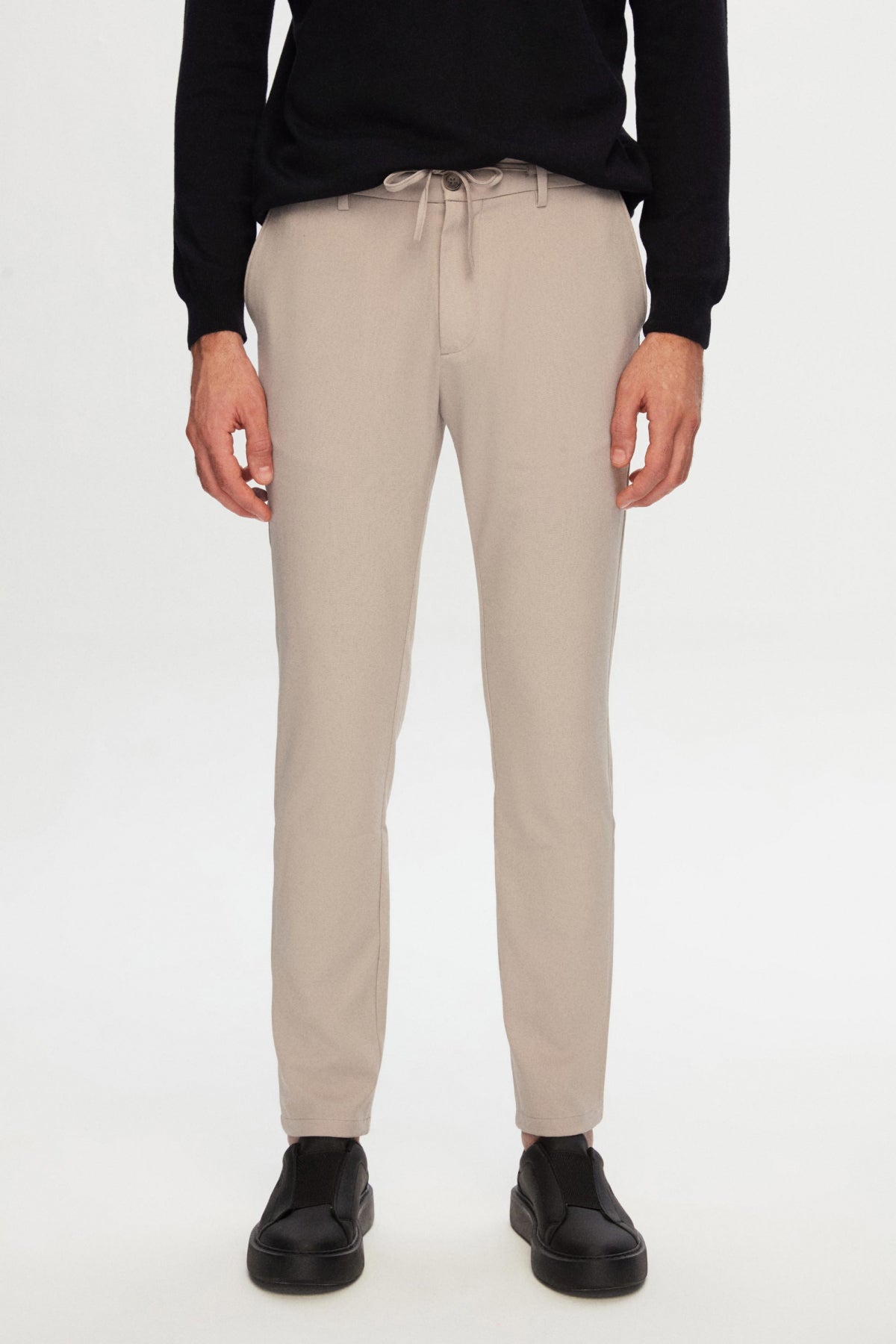 PANTALONI JOGGER SLIM FIT D'S DAMAT  - Bej