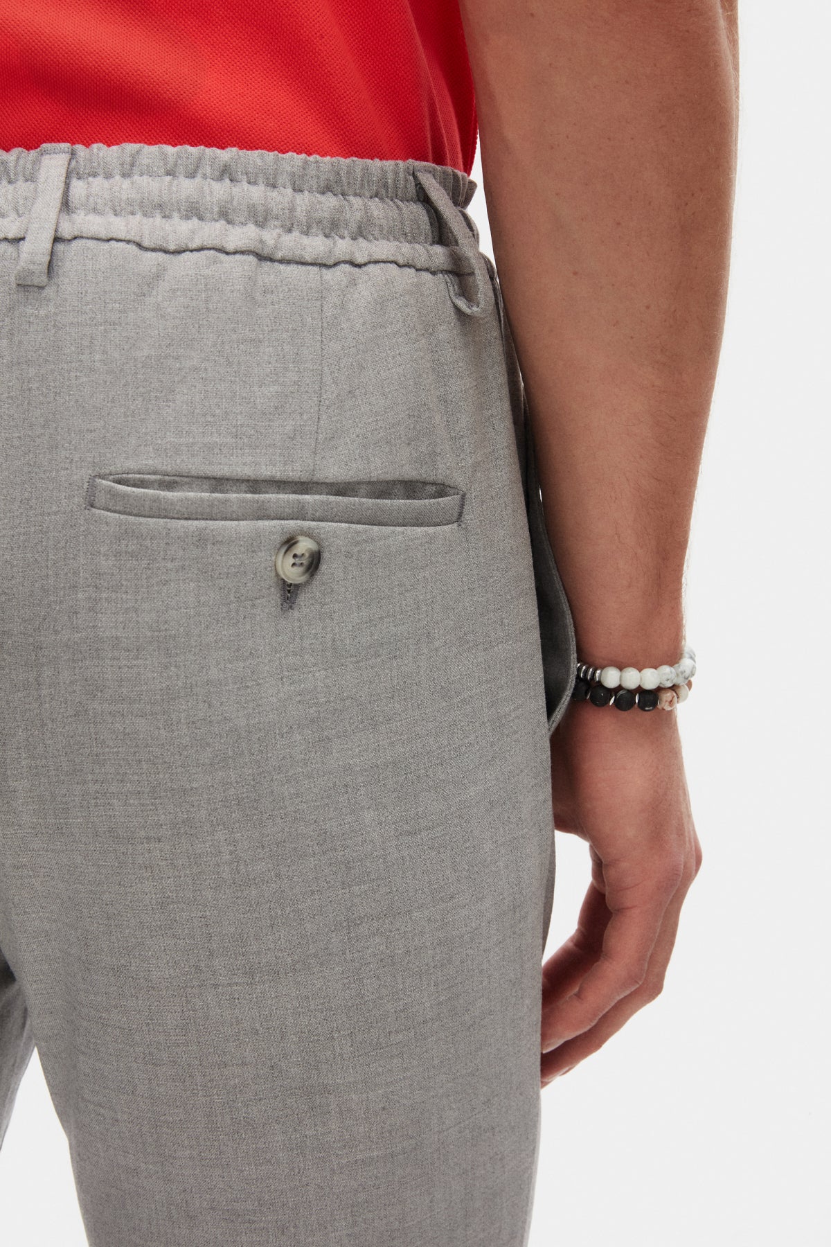 PANTALONI JOGGER SLIM FIT D'S DAMAT  - Gri