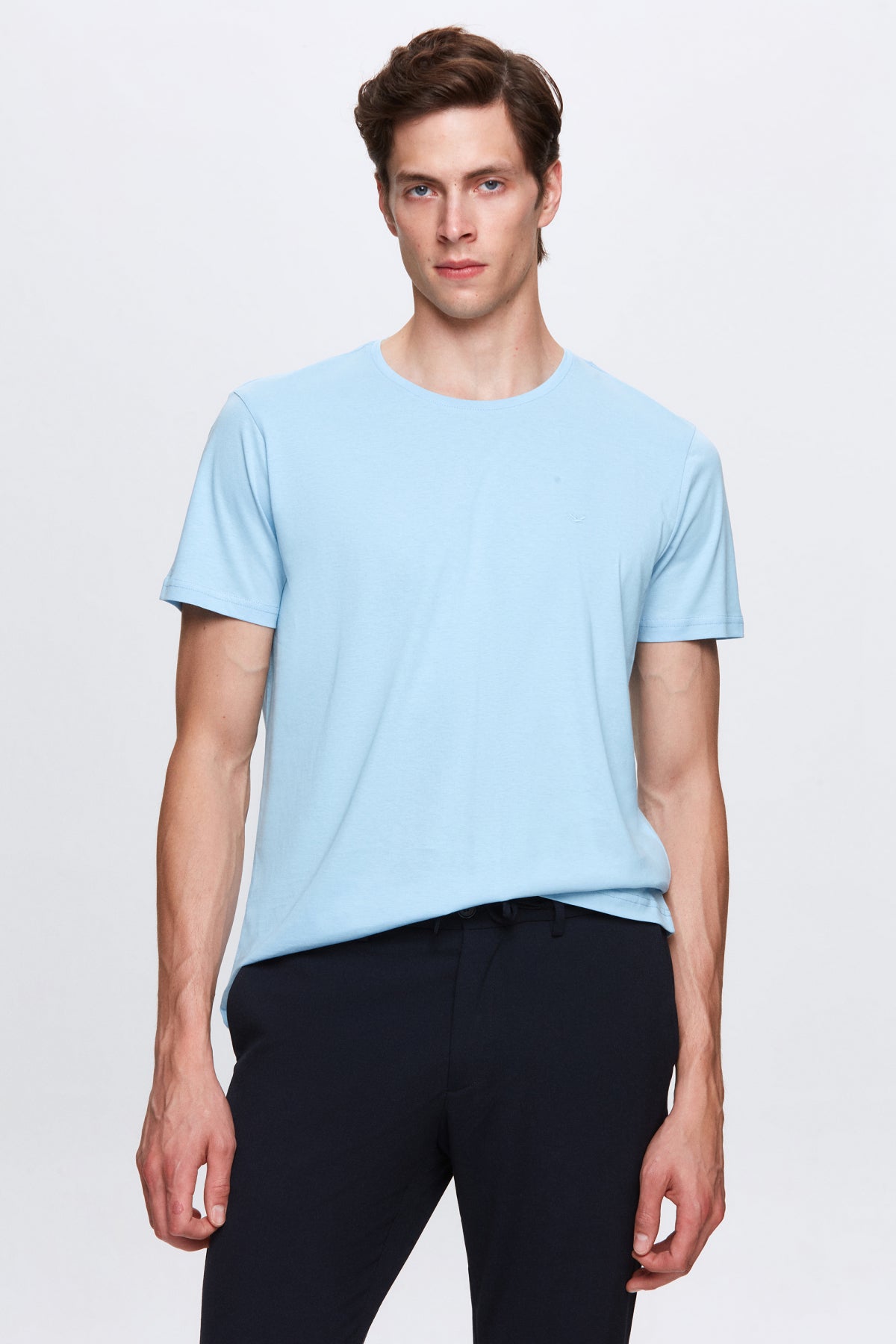PANTALONI JOGGER SLIM FIT D'S DAMAT  - Bleumarin