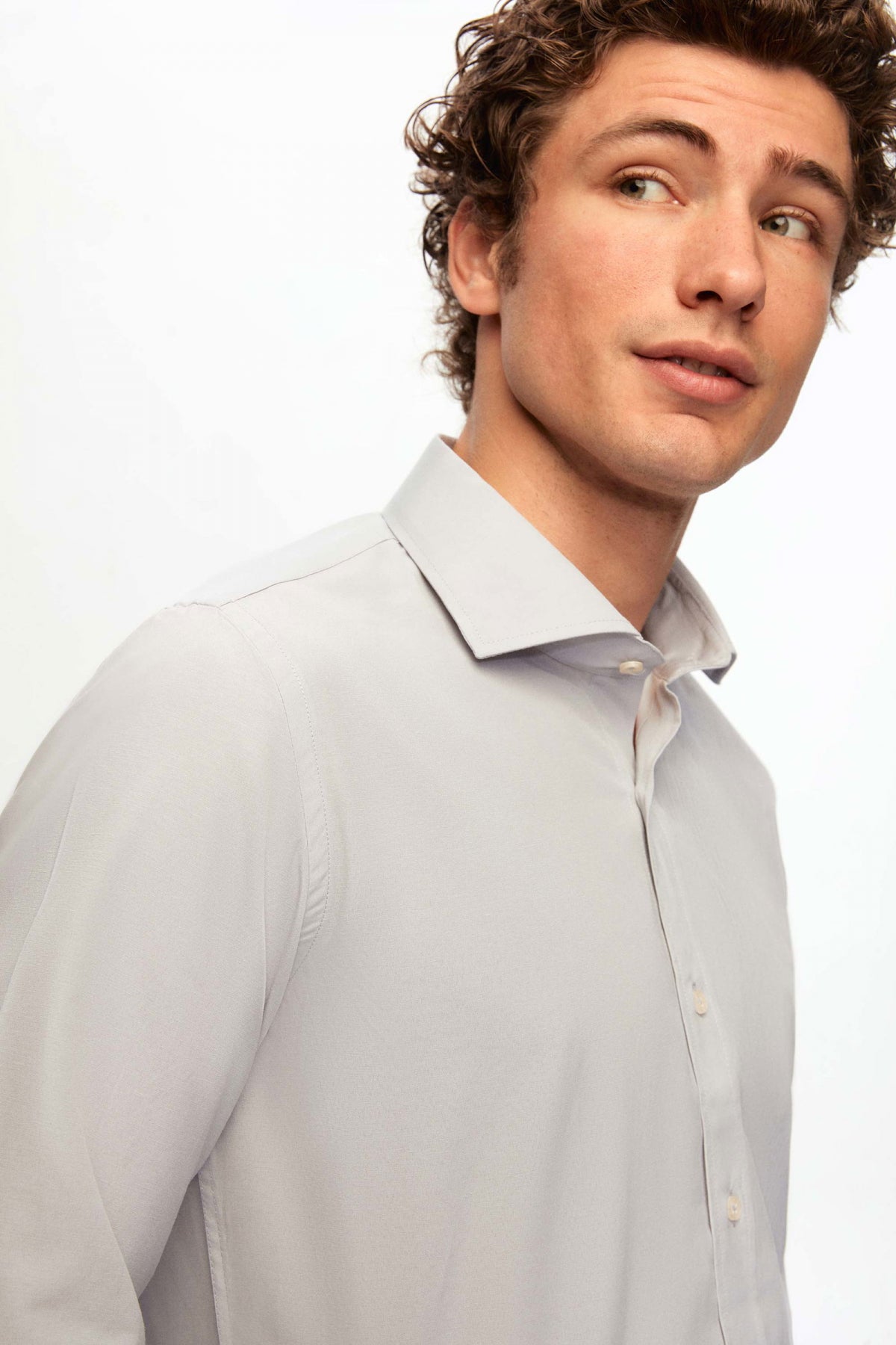CAMASA SLIM FIT D'S DAMAT  - Gri