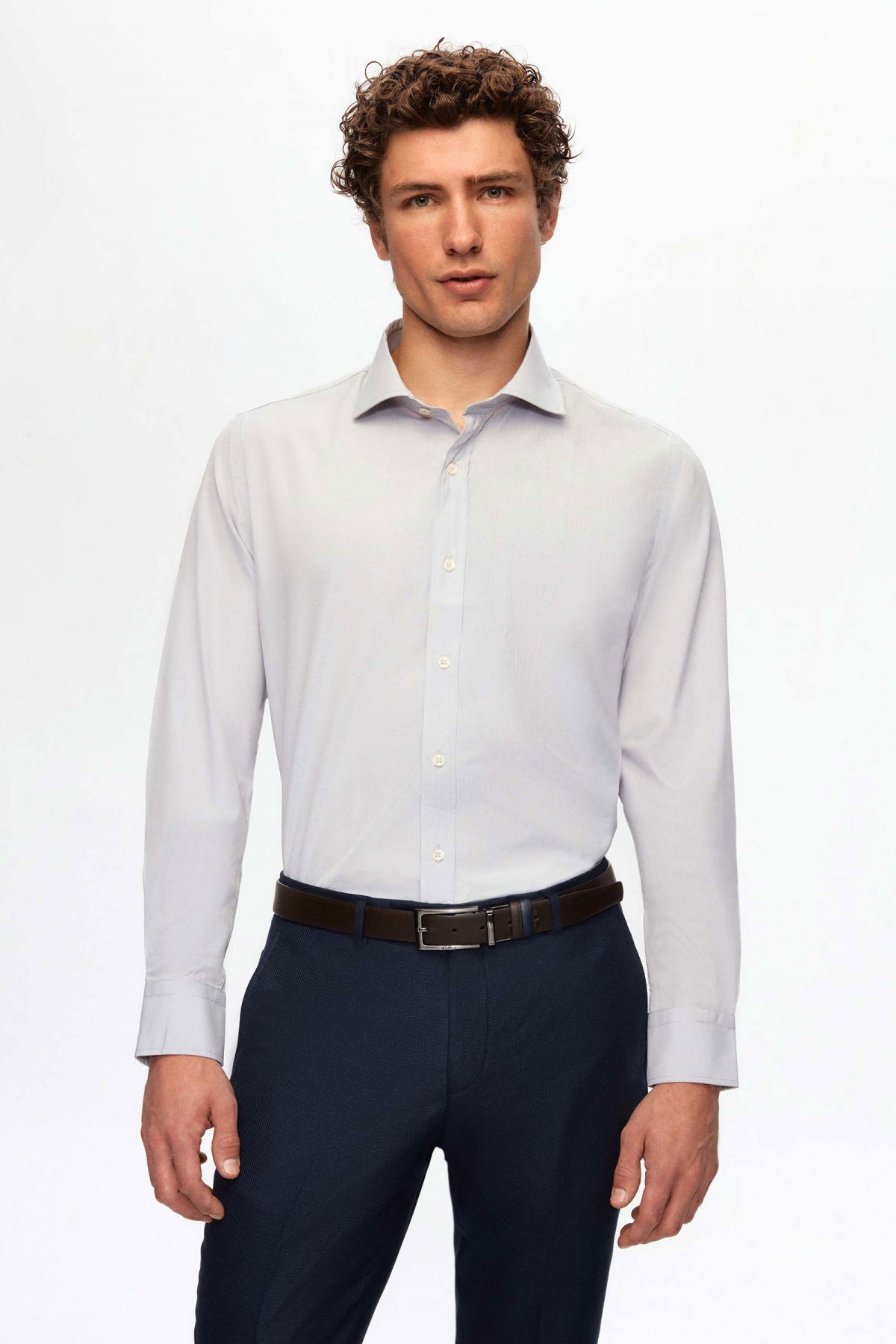 CAMASA SLIM FIT D'S DAMAT  - Gri