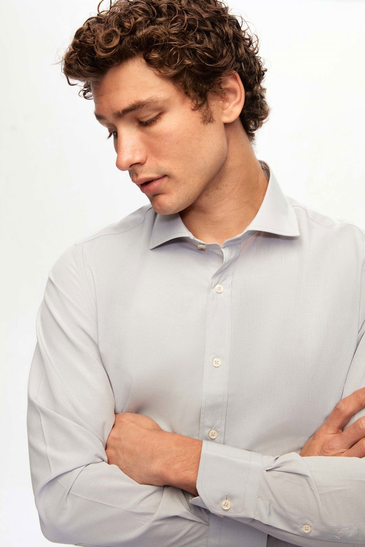 CAMASA SLIM FIT D'S DAMAT  - Gri