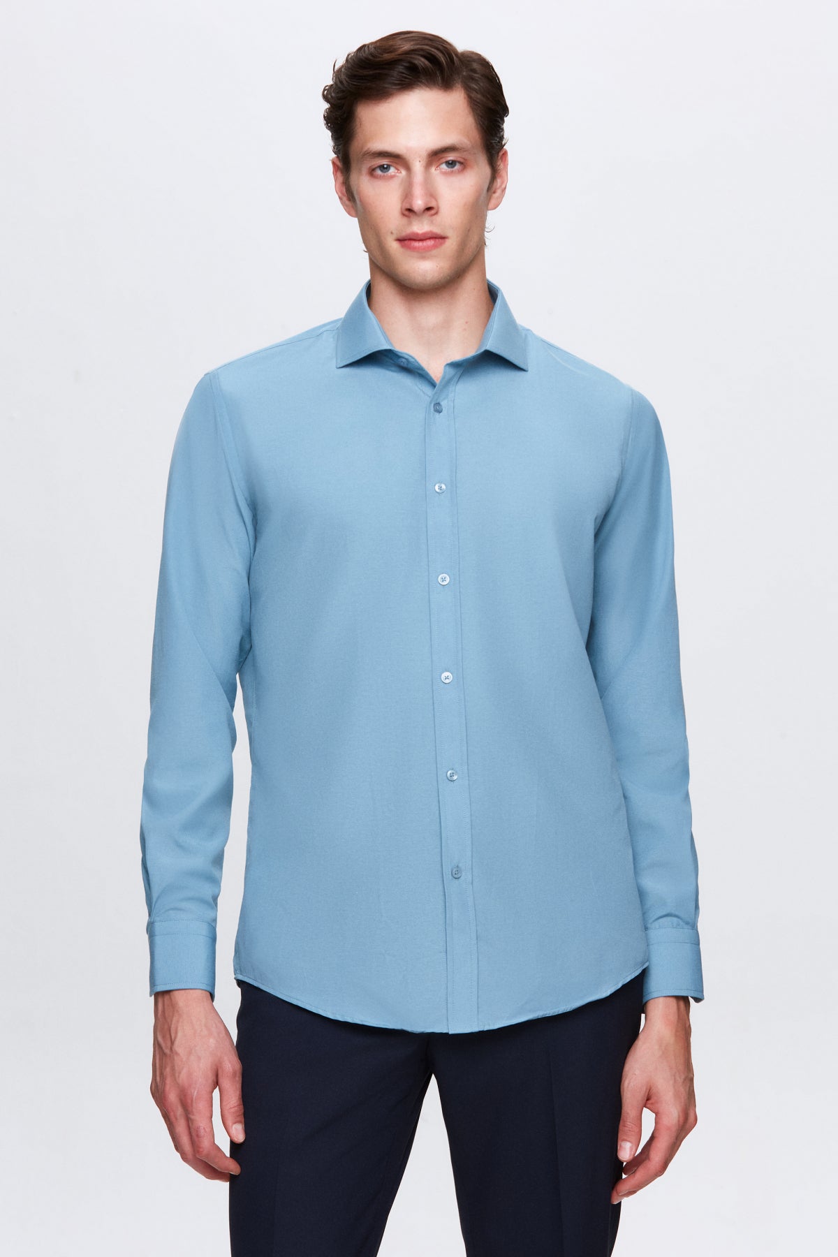 CAMASA SLIM FIT D'S DAMAT  - Turcoaz