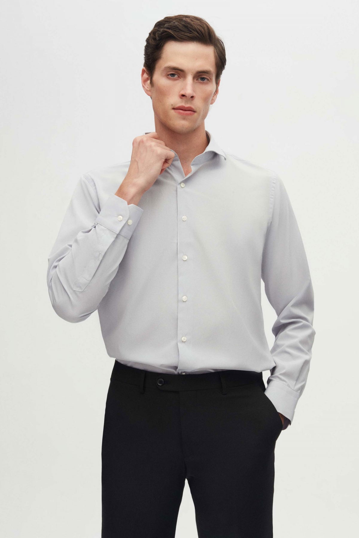 CAMASA SLIM FIT D'S DAMAT  - Gri