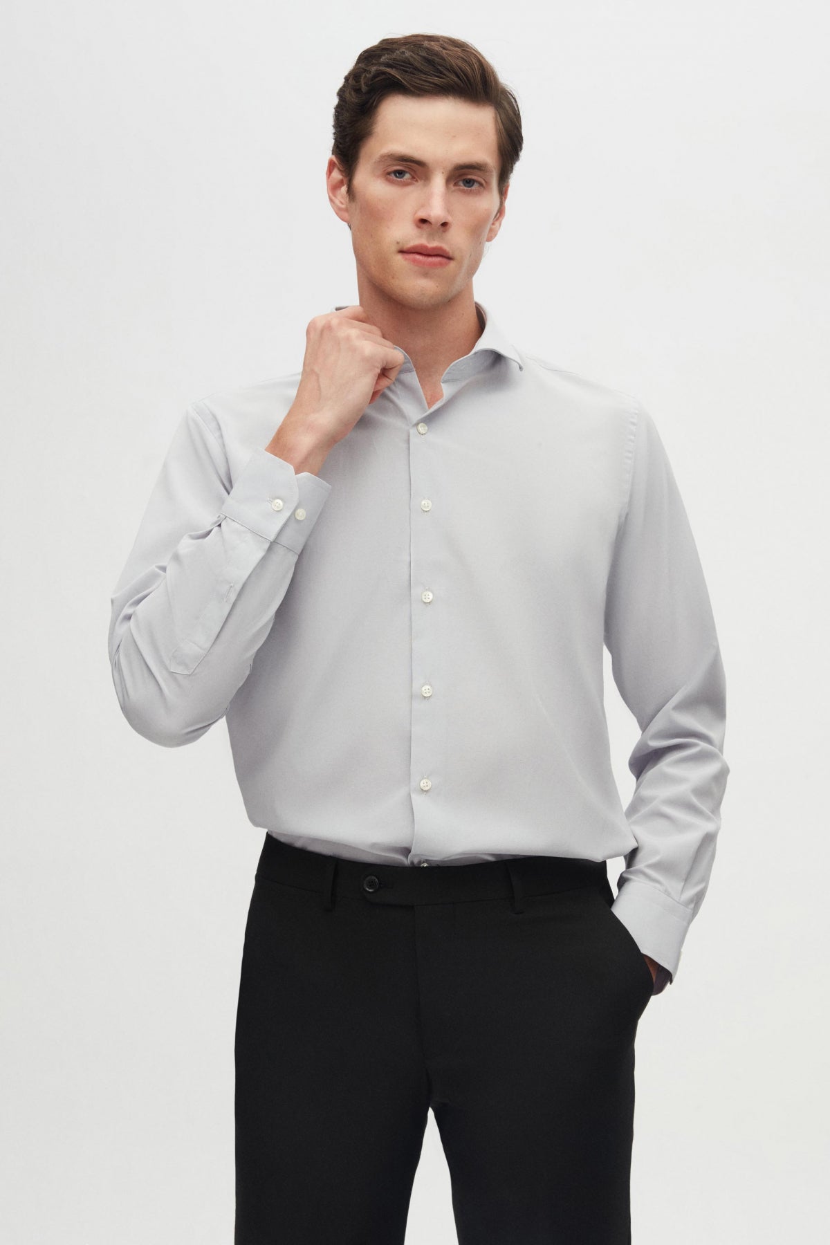 CAMASA SLIM FIT D'S DAMAT  - Gri