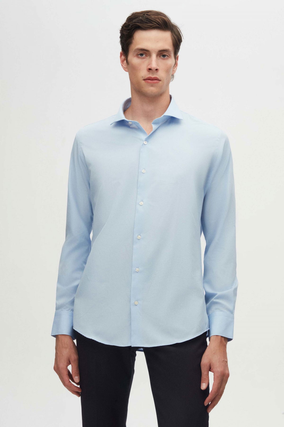 CAMASA SLIM FIT D'S DAMAT  - Albastru Deschis