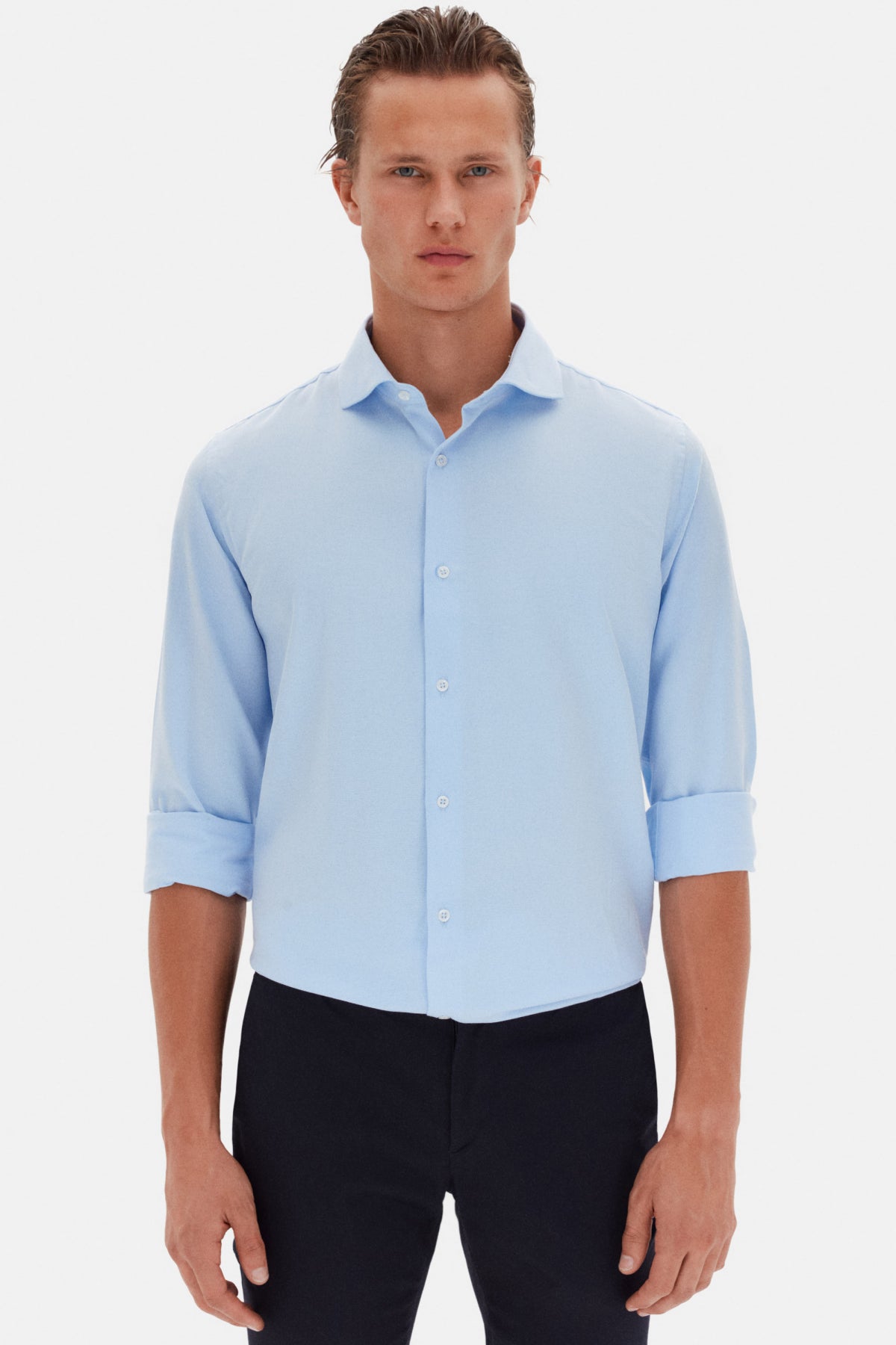 CAMASA SLIM FIT D'S DAMAT  - Bleu