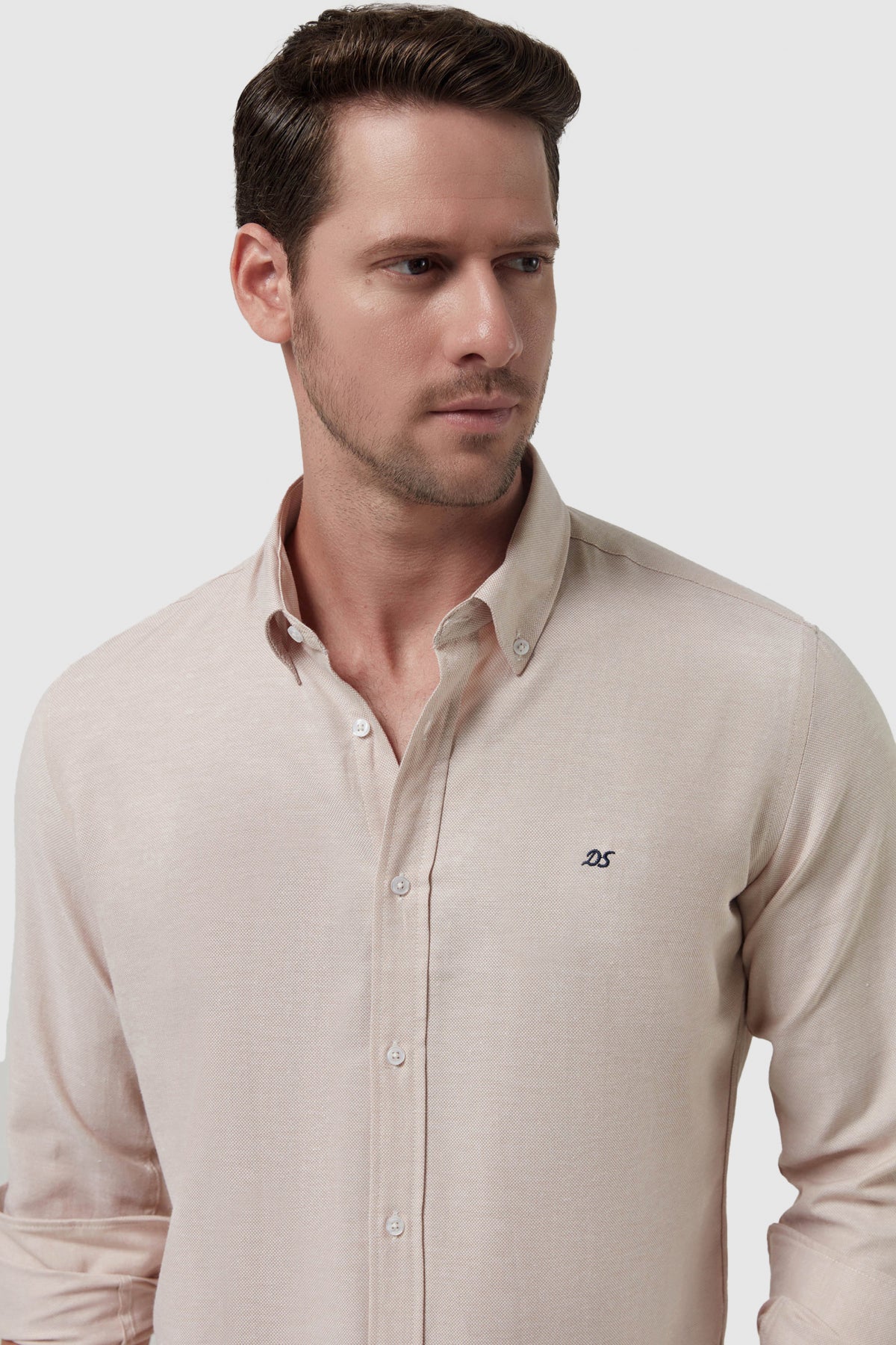 CAMASA SLIM FIT D'S DAMAT  - Bej