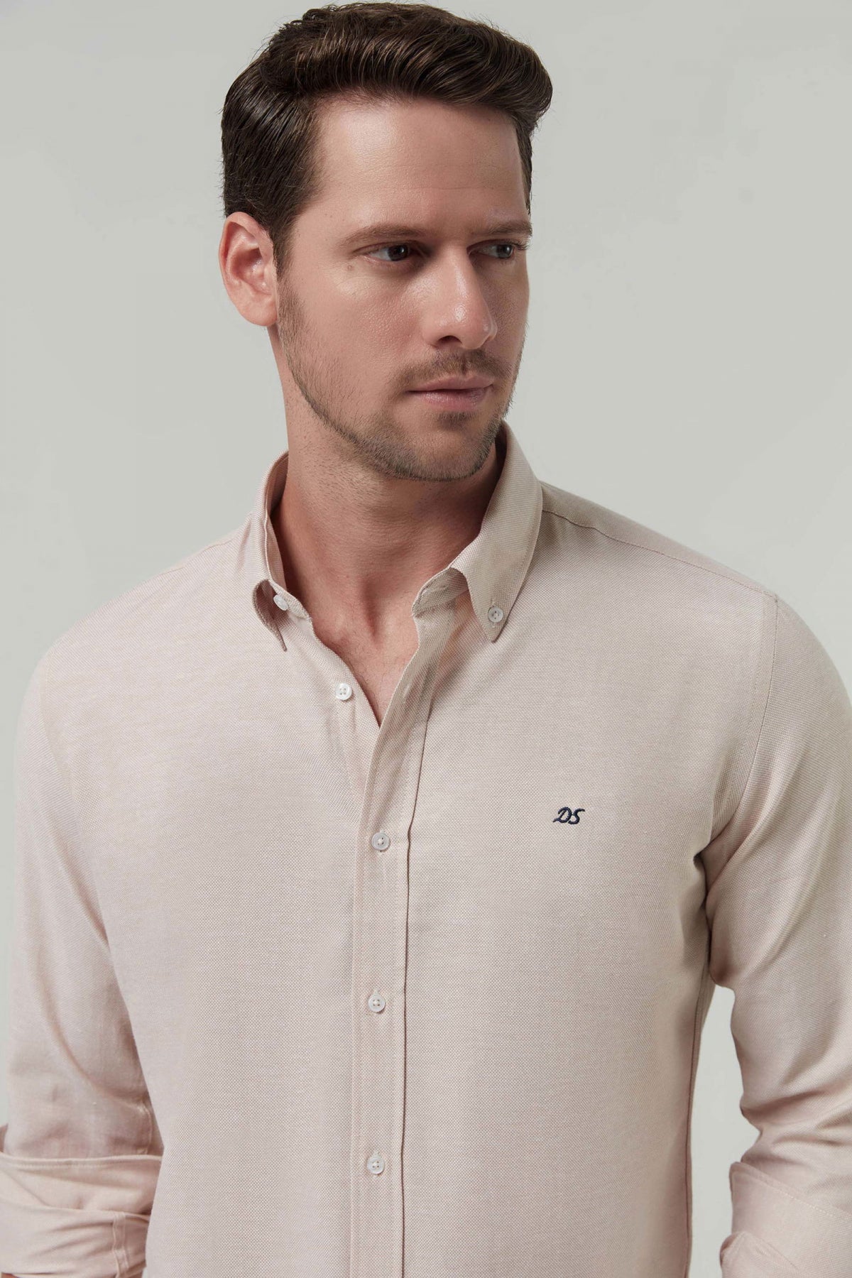 CAMASA SLIM FIT D'S DAMAT  - Bej