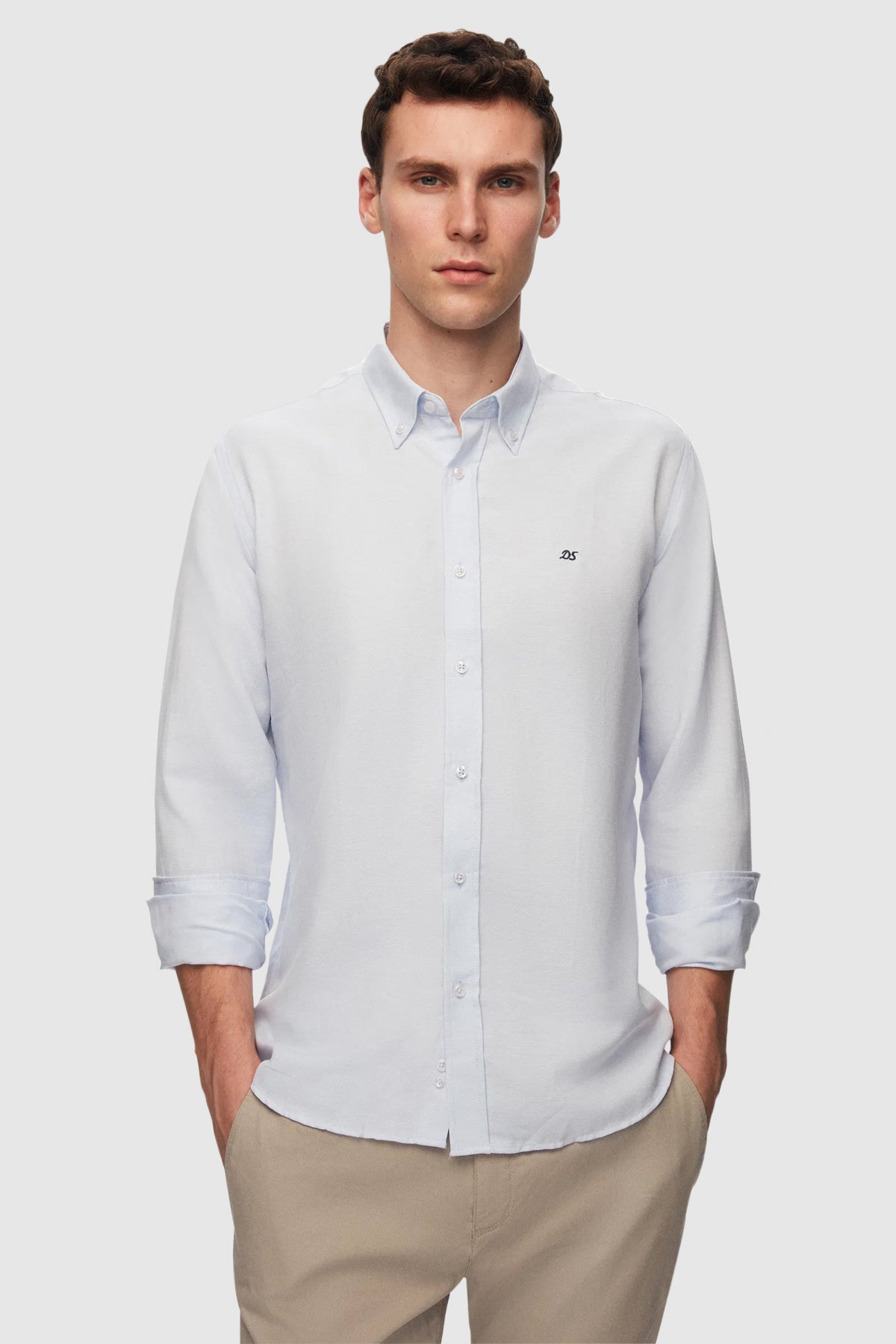 CAMASA SLIM FIT D'S DAMAT  - Bleu