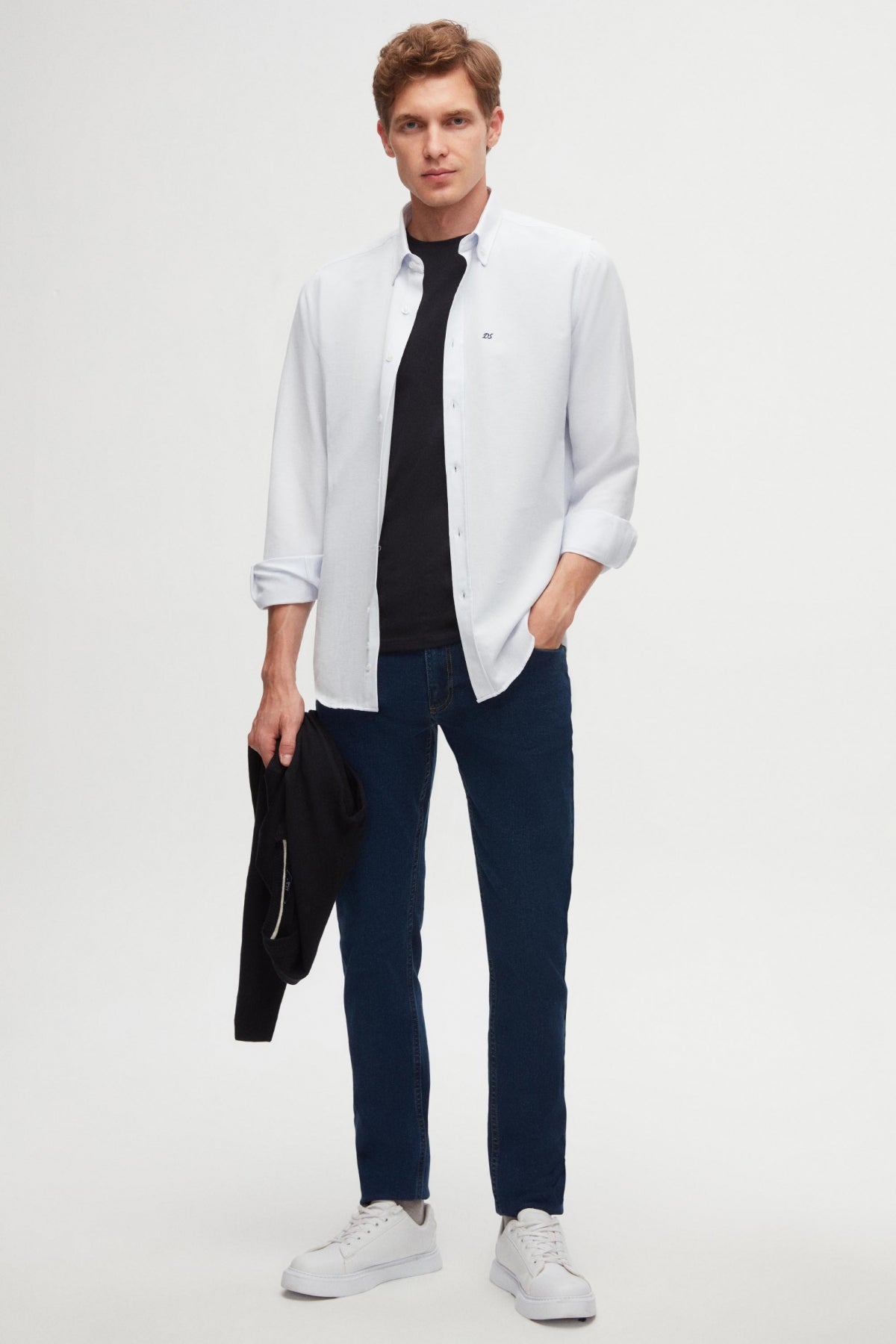 CAMASA SLIM FIT D'S DAMAT  - Bleu