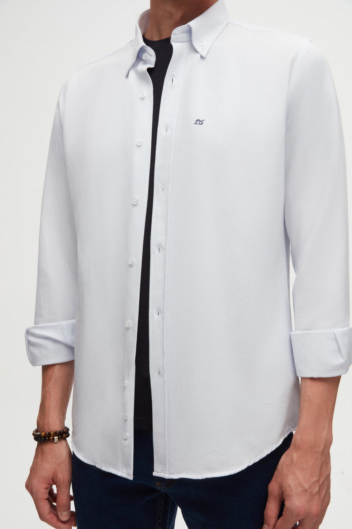 CAMASA SLIM FIT D'S DAMAT  - Bleu