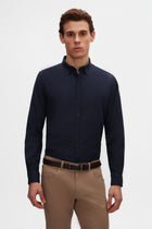 CAMASA SLIM FIT D'S DAMAT  - Bleumarin