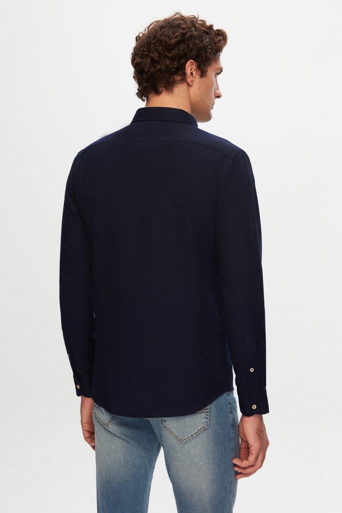 BLUGI SLIM FIT D'S DAMAT  - Bleu
