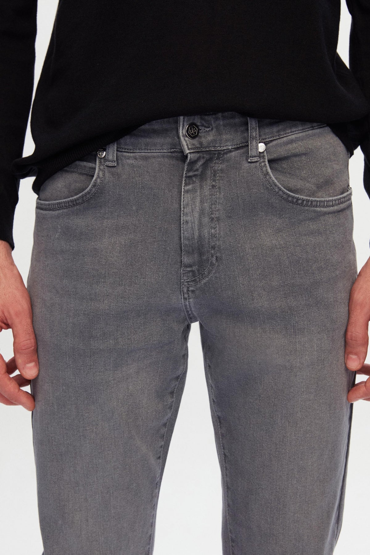 BLUGI SLIM FIT D'S DAMAT  - Gri