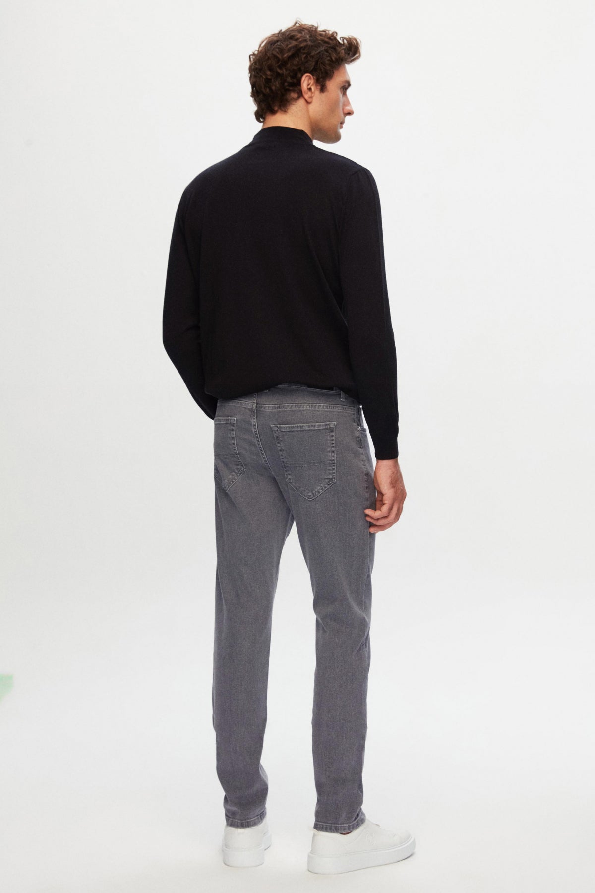 BLUGI SLIM FIT D'S DAMAT  - Gri