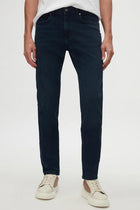 BLUGI SLIM FIT D'S DAMAT  - Bleumarin
