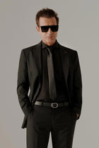 COSTUM SLIM FIT D'S DAMAT  - Negru