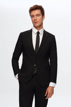 COSTUM SLIM FIT D'S DAMAT  - Negru