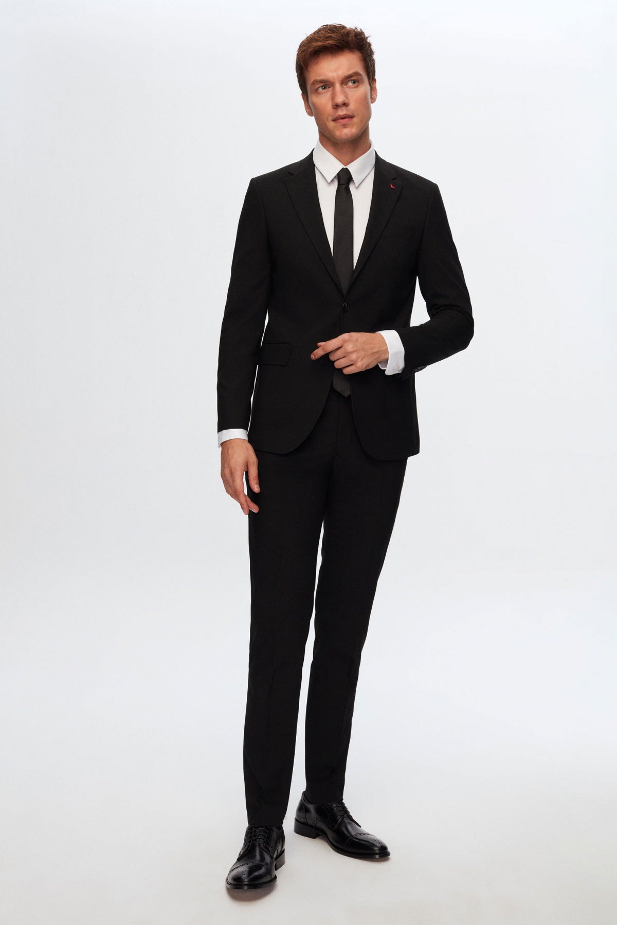 COSTUM SLIM FIT D'S DAMAT  - Negru