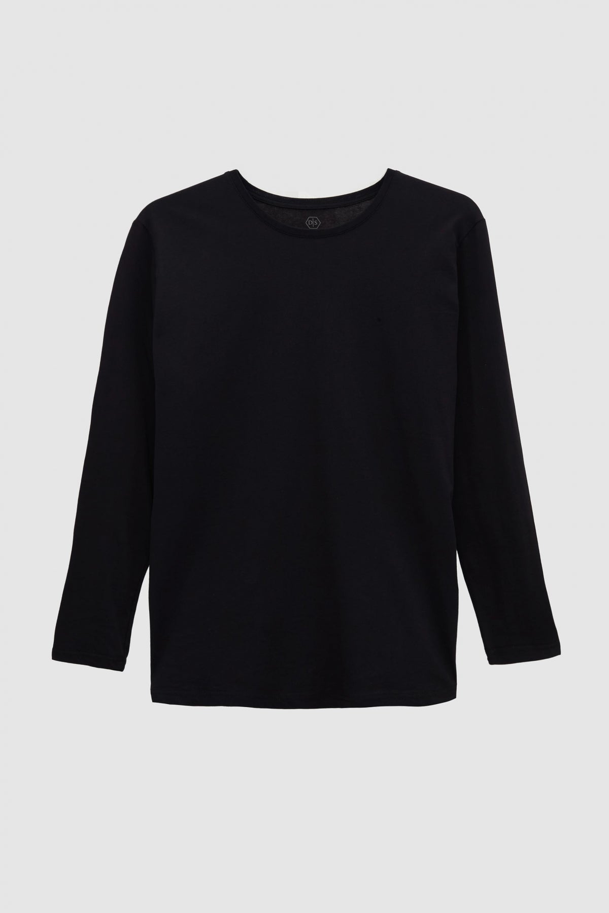 TRICOU SLIM FIT D'S DAMAT  - Negru