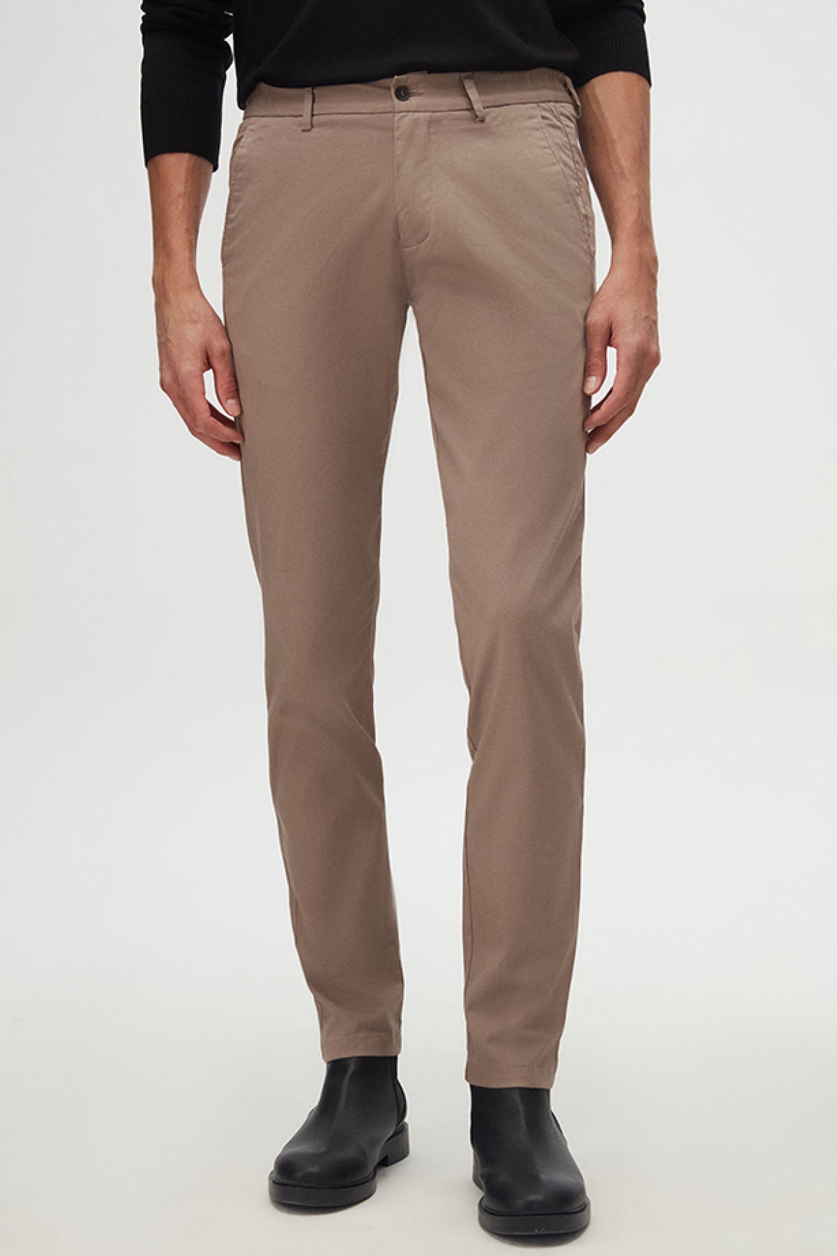 PANTALONI CHINO SLIM FIT D'S DAMAT  - Bej