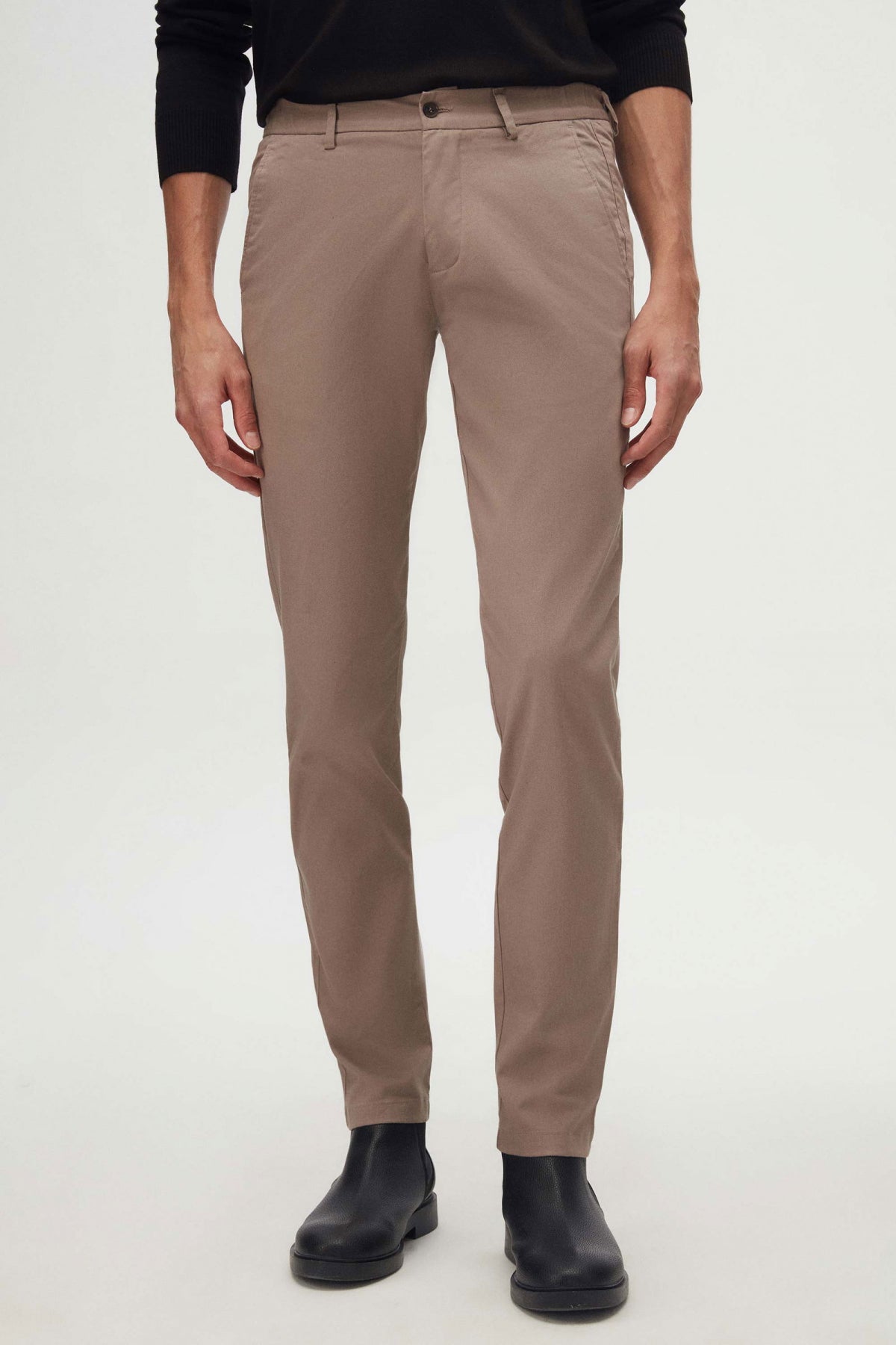 PANTALONI CHINO SLIM FIT D'S DAMAT  - Bej