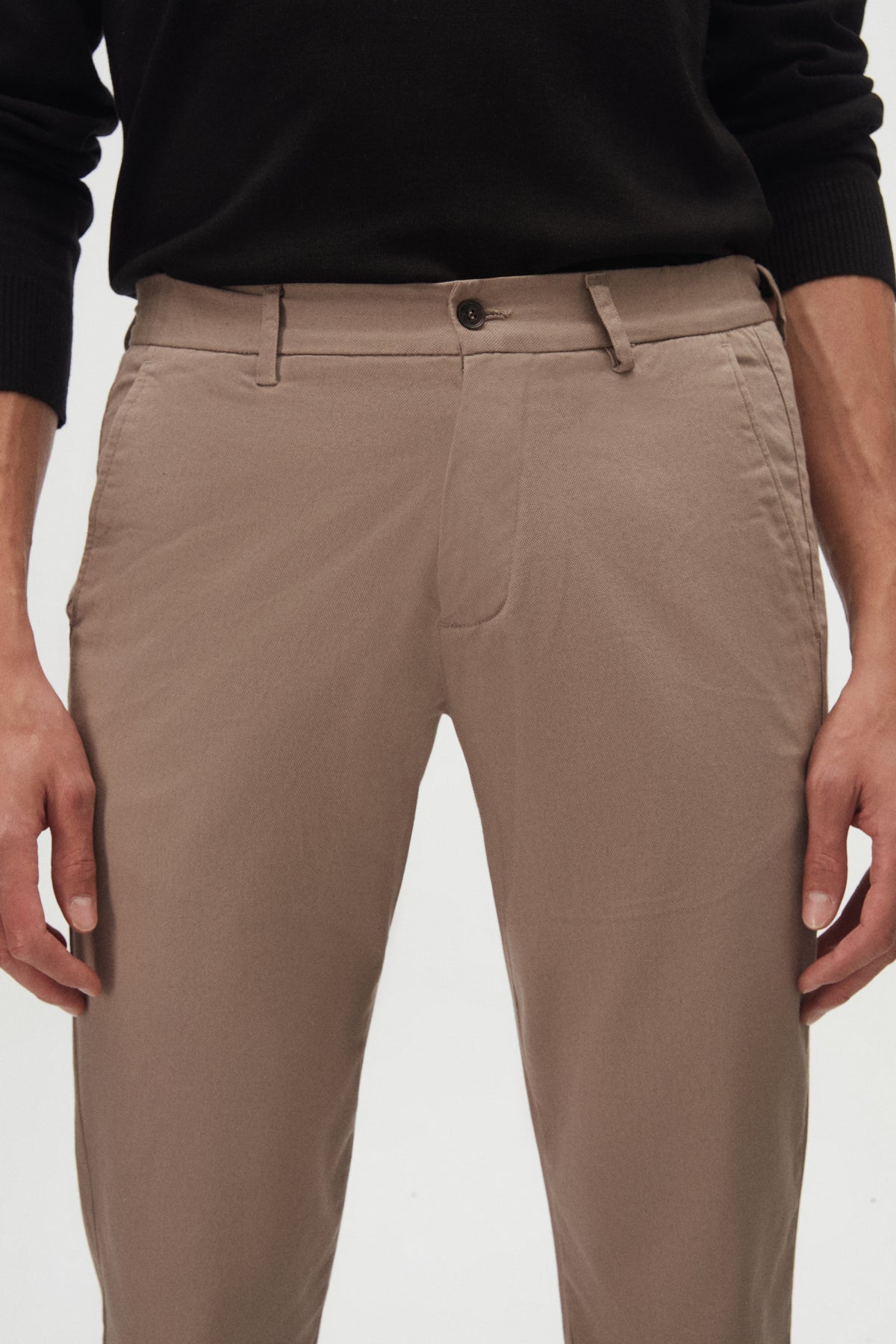 PANTALONI CHINO SLIM FIT D'S DAMAT  - Bej
